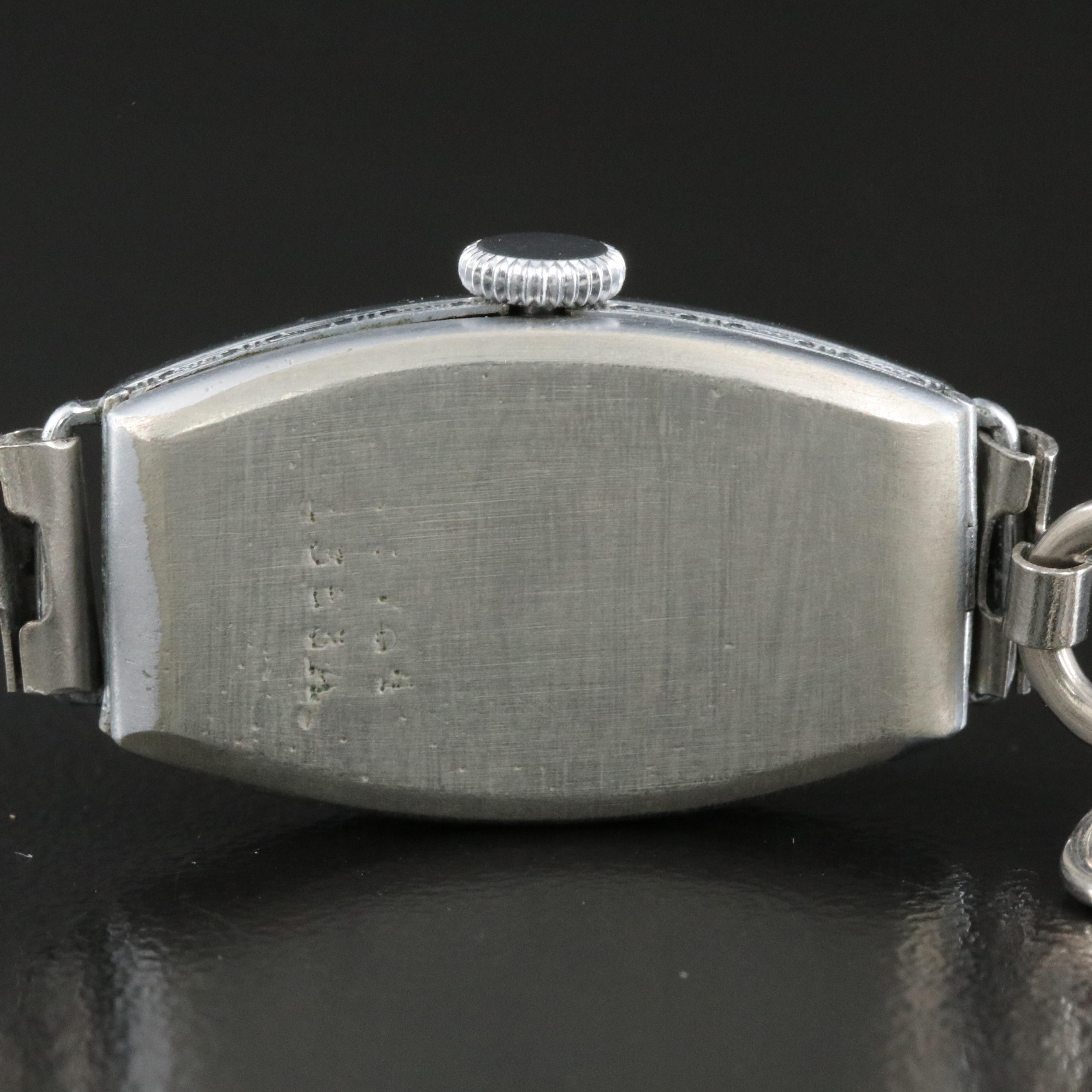 Vintage Rolex Tonneau Shape, Snowite, Hinged Case Watch