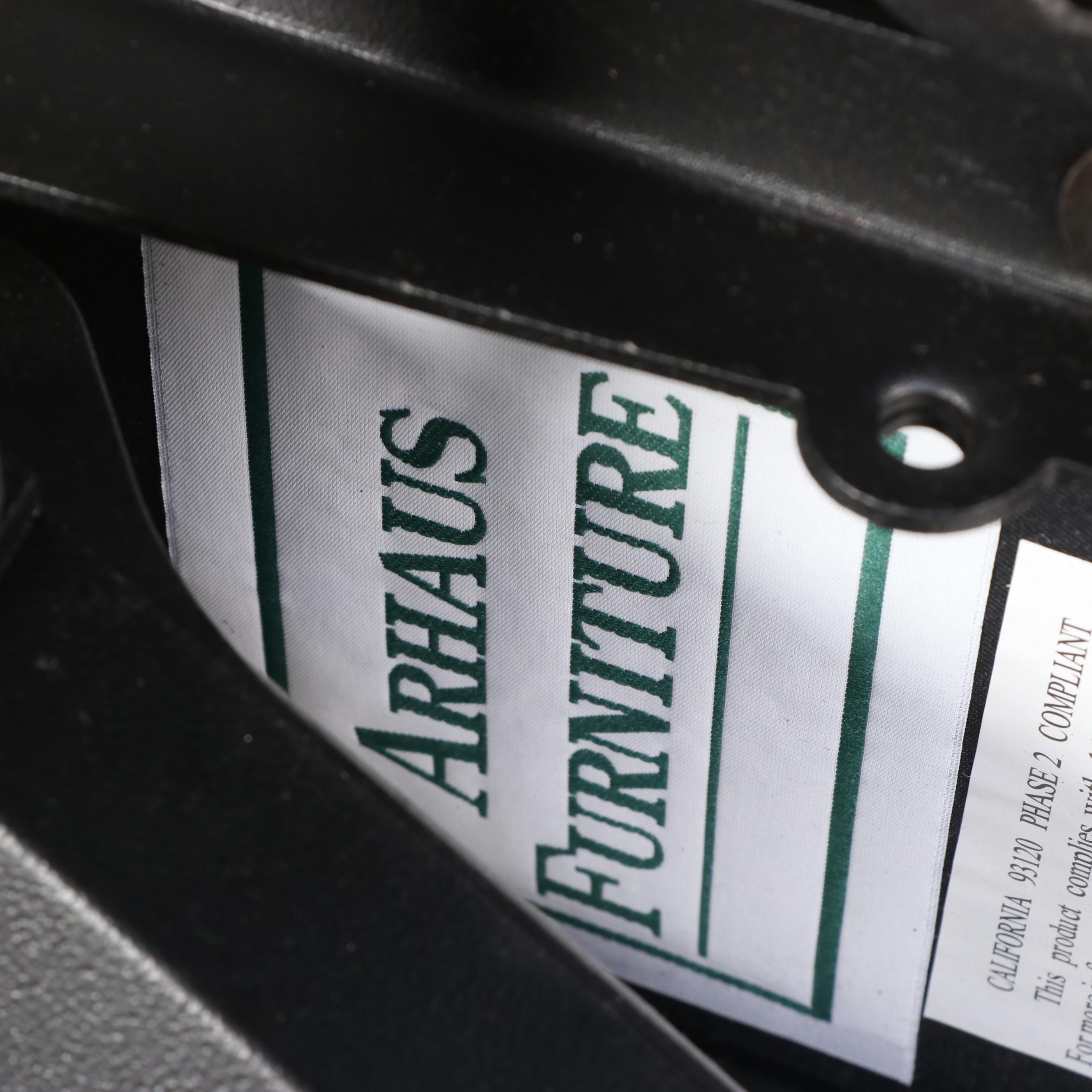 Arhaus Furniture Brown Leather Office Chair