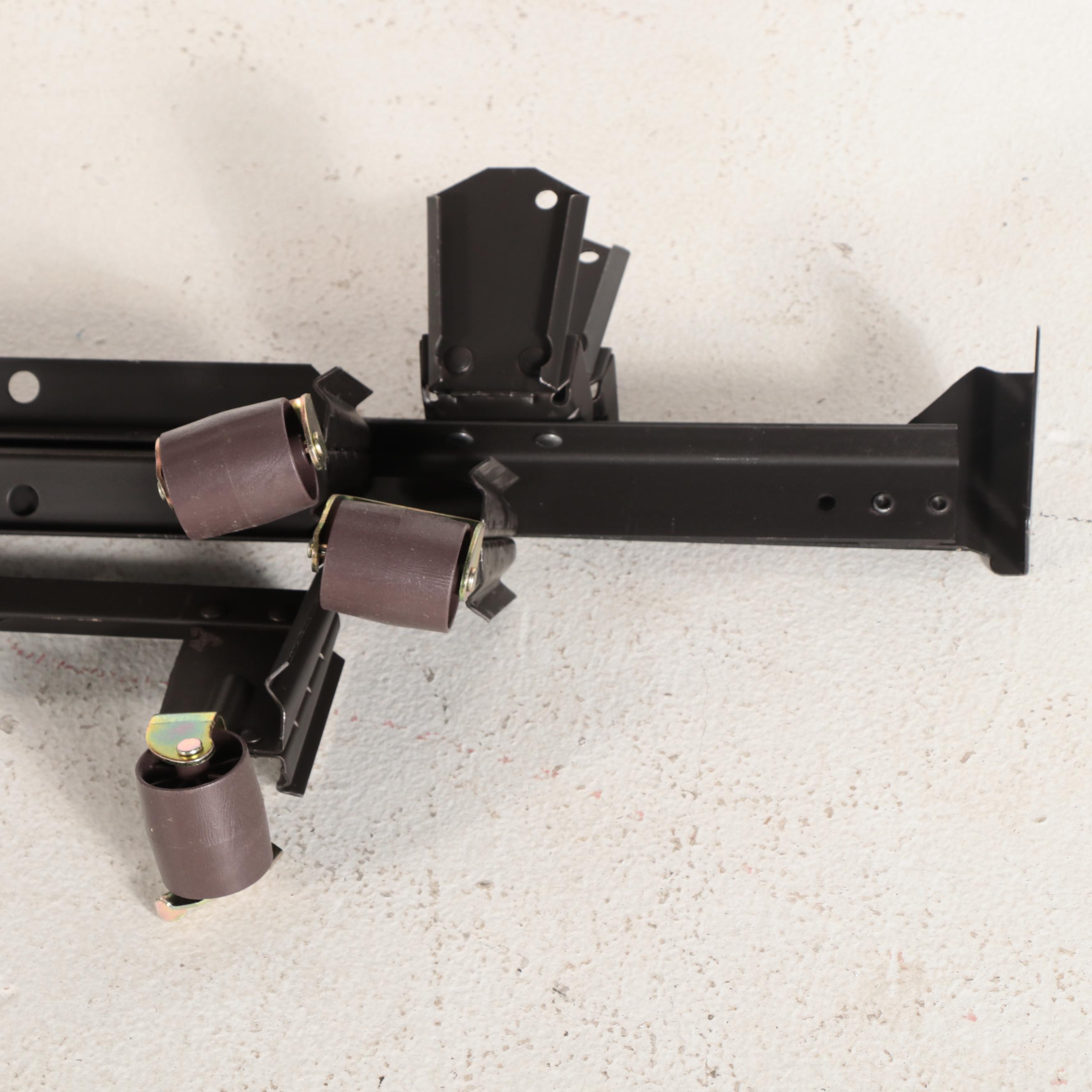 Ashebrook Walnut Finish Queen Headboard with Hollywood Rails