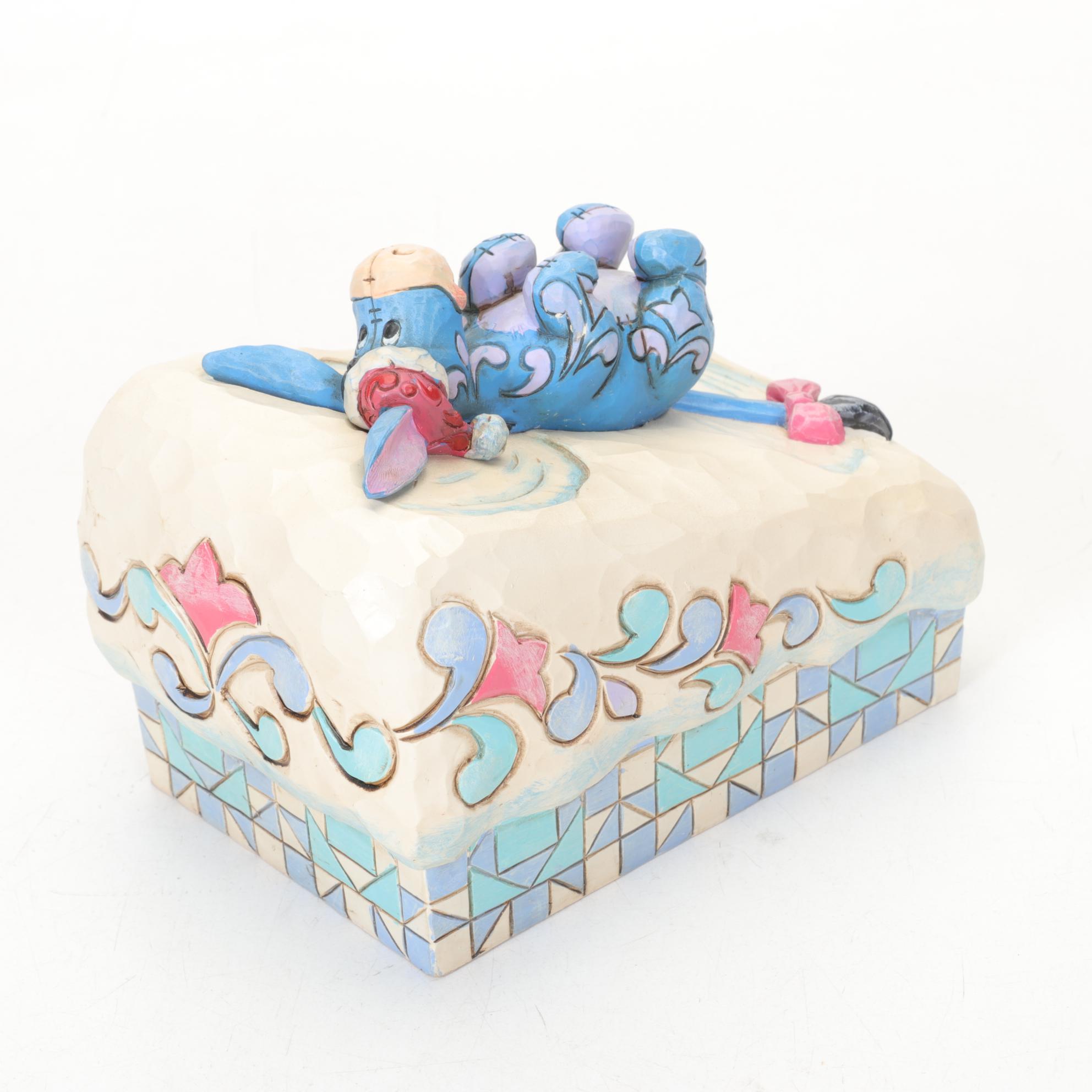 Walt Disney "Hunny of a Bear", "A Pixie Delight", and "Eeyore Snow Angel"