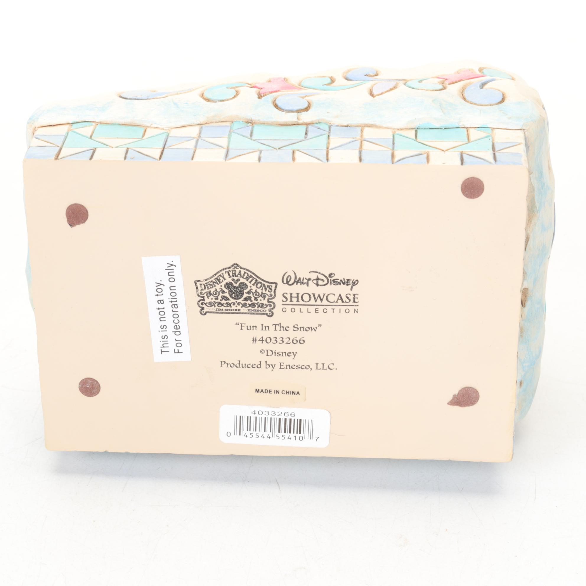 Walt Disney "Hunny of a Bear", "A Pixie Delight", and "Eeyore Snow Angel"