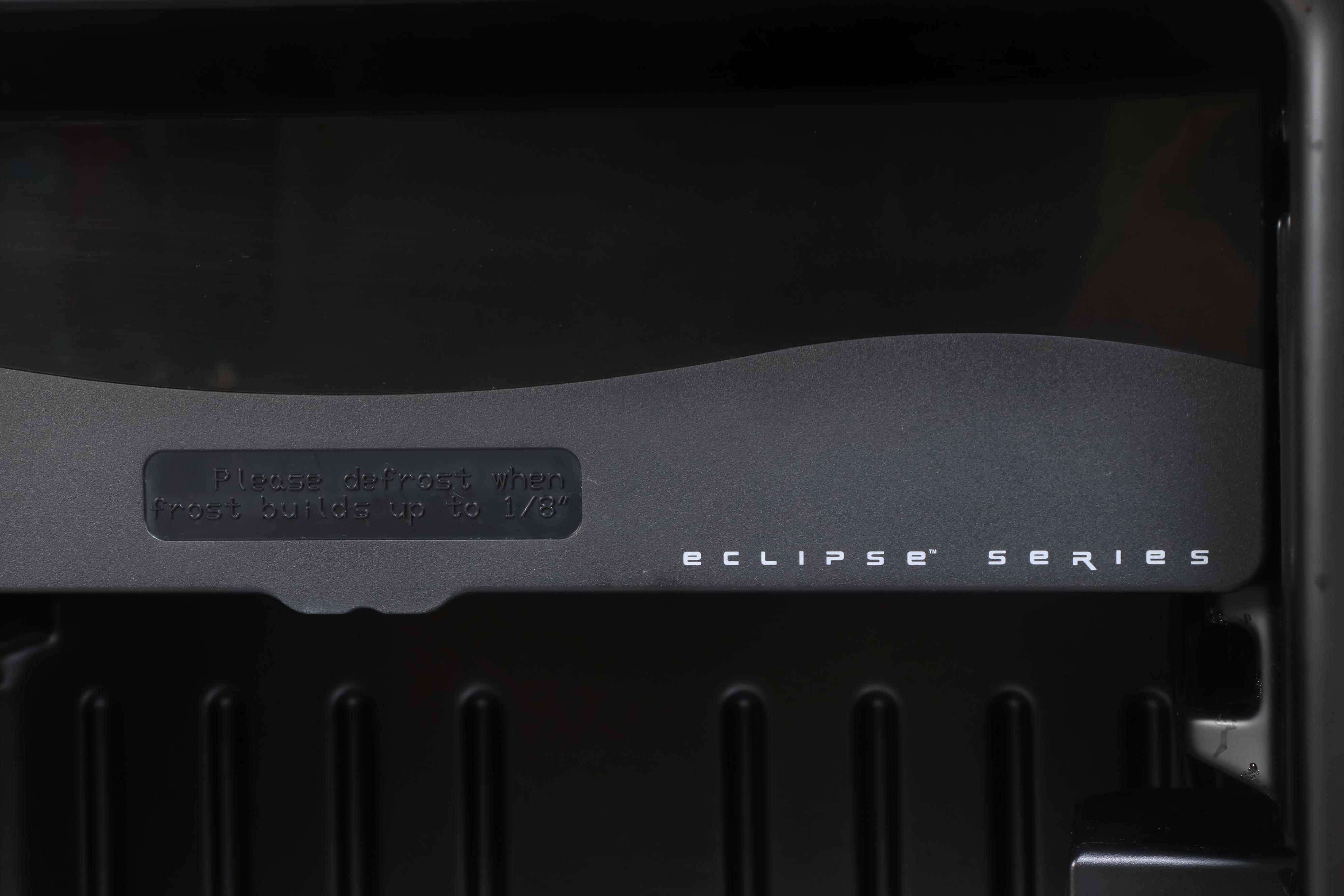 Sanyo 3.7 Cu. Ft. Eclipse Series Stainless Steel Finish Compact Refrigerator