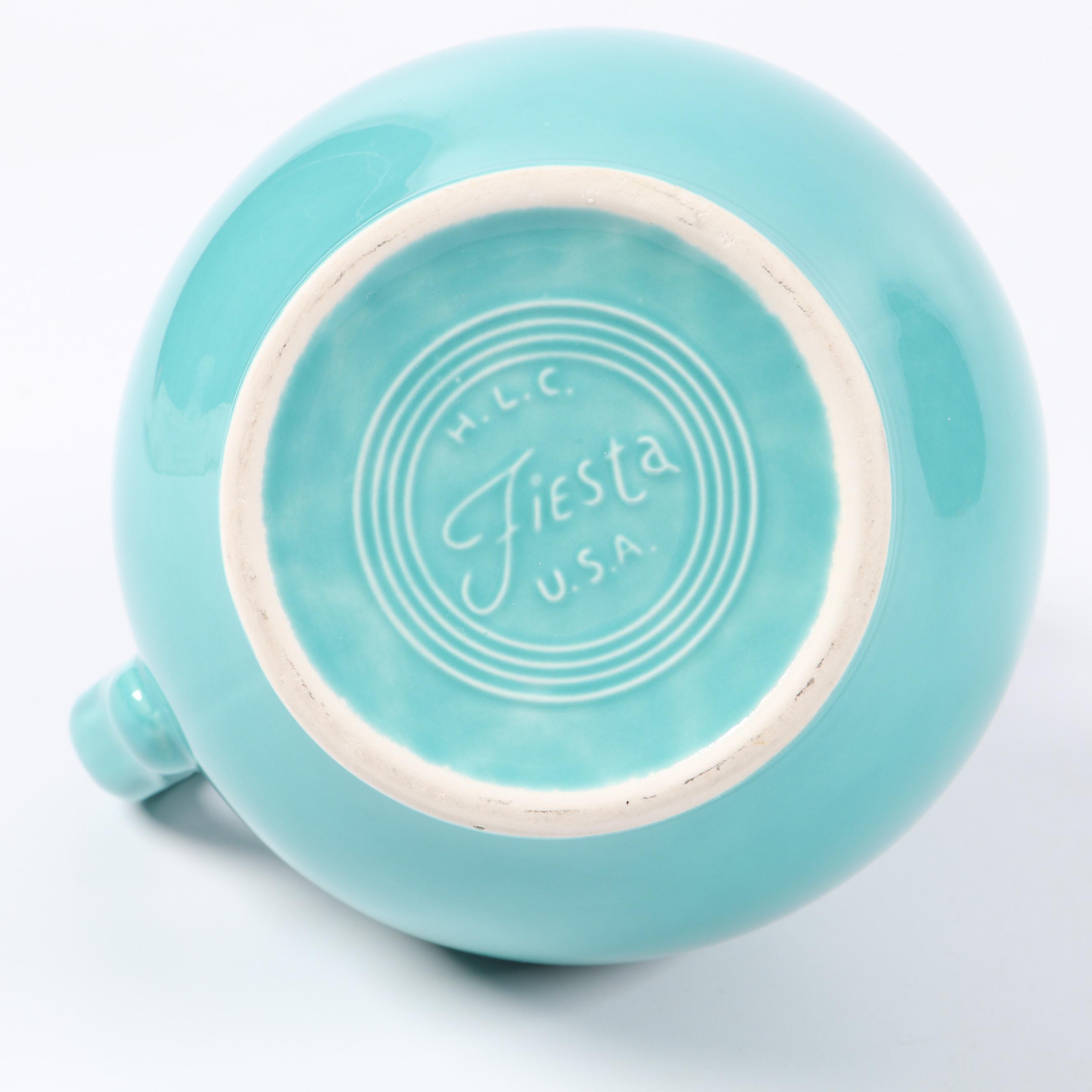 Homer Laughlin Fiestaware Pitcher, Gravy Boat, Sugar Bowls and More