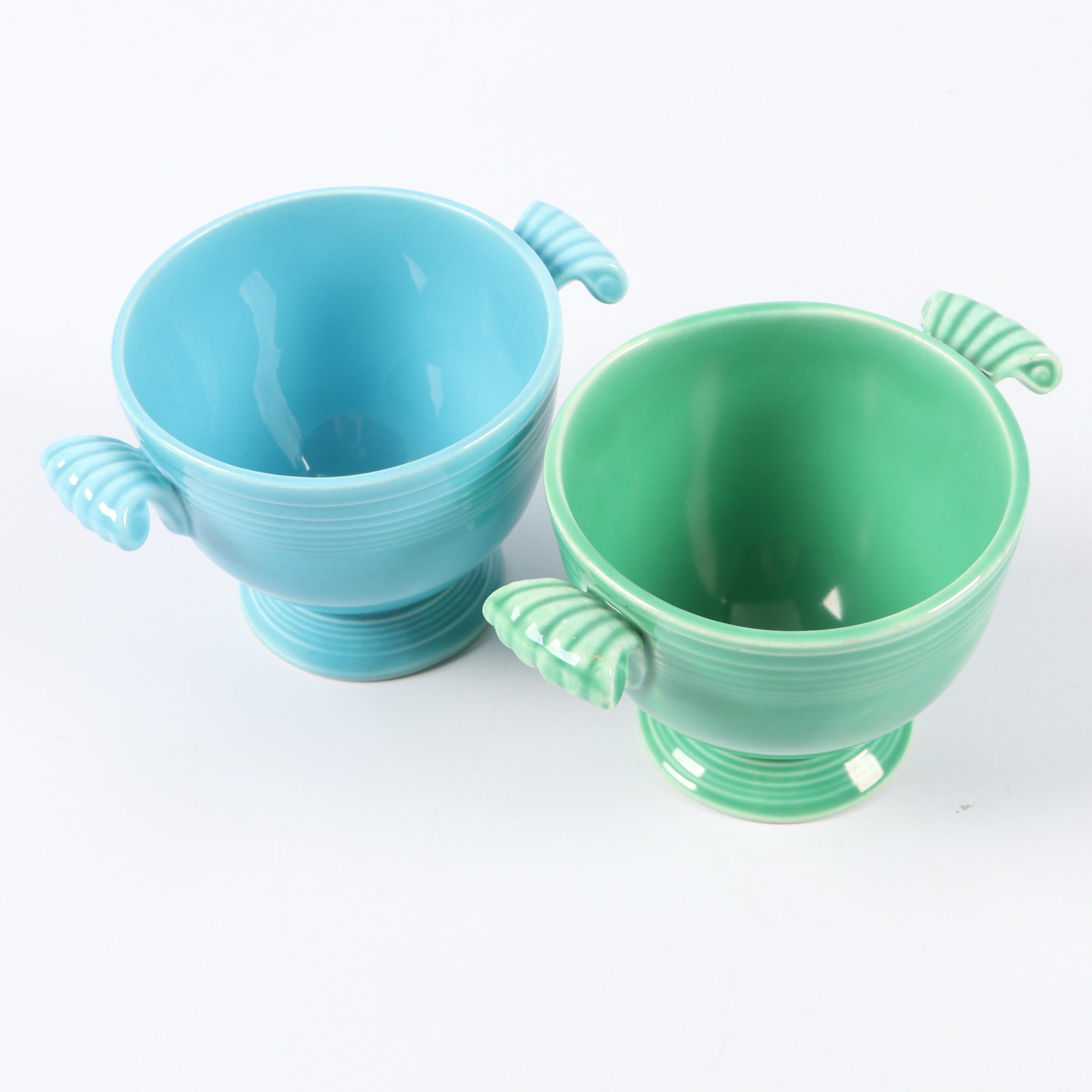 Homer Laughlin Fiestaware Pitcher, Gravy Boat, Sugar Bowls and More