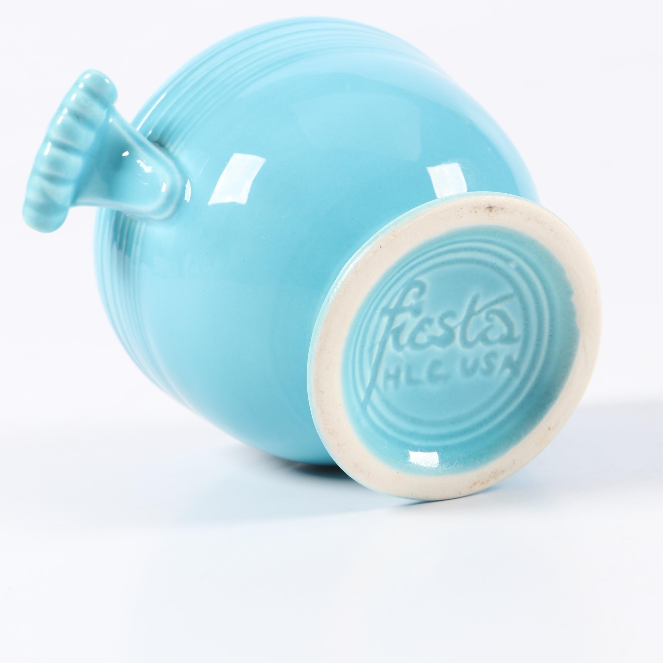 Homer Laughlin Fiestaware Pitcher, Gravy Boat, Sugar Bowls and More