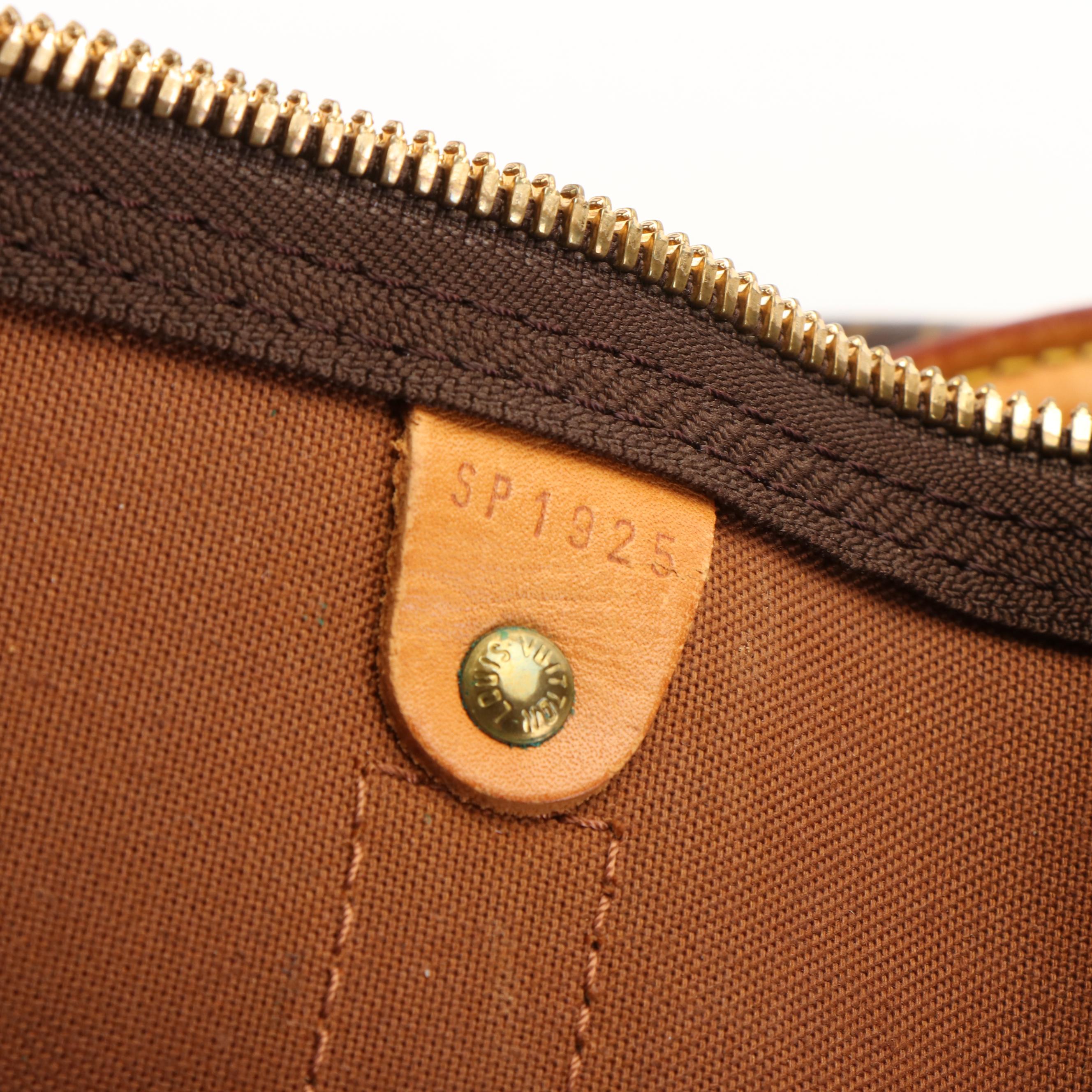 Louis Vuitton Keepall 50 Boston Bag in Monogram Coated Canvas