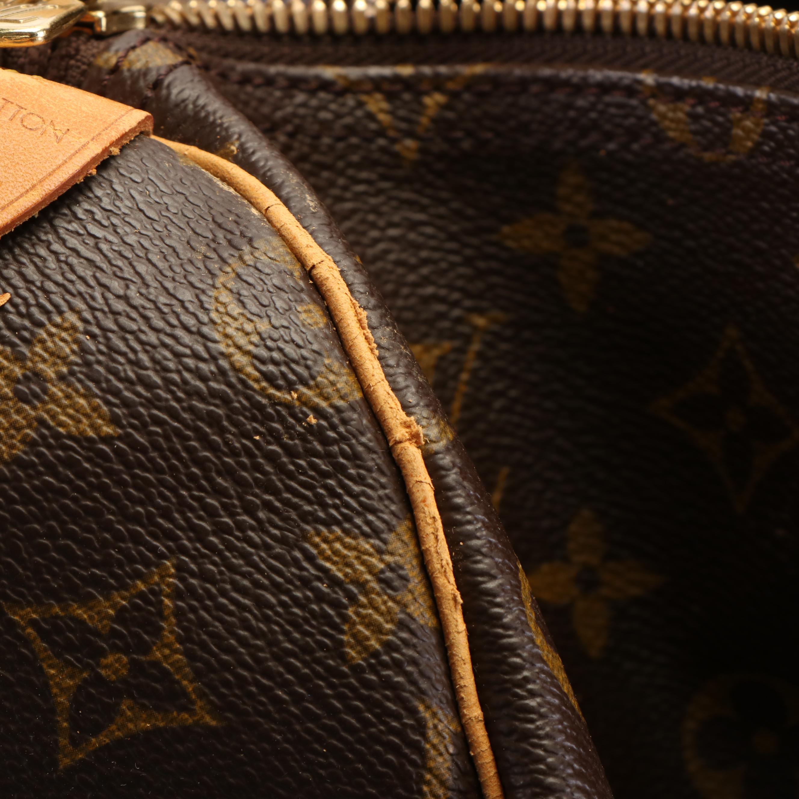 Louis Vuitton Keepall 50 Boston Bag in Monogram Coated Canvas