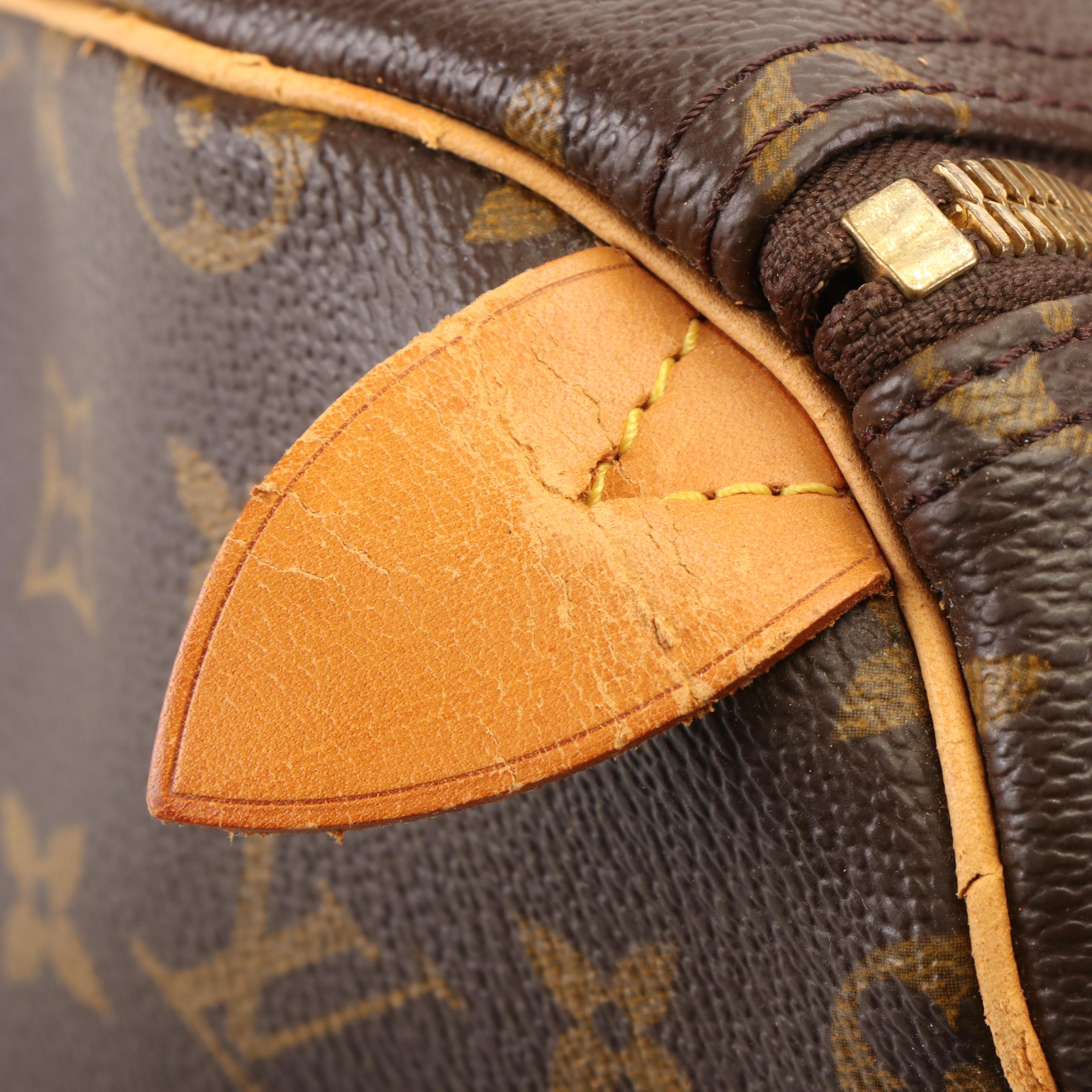 Louis Vuitton Keepall 50 Boston Bag in Monogram Coated Canvas