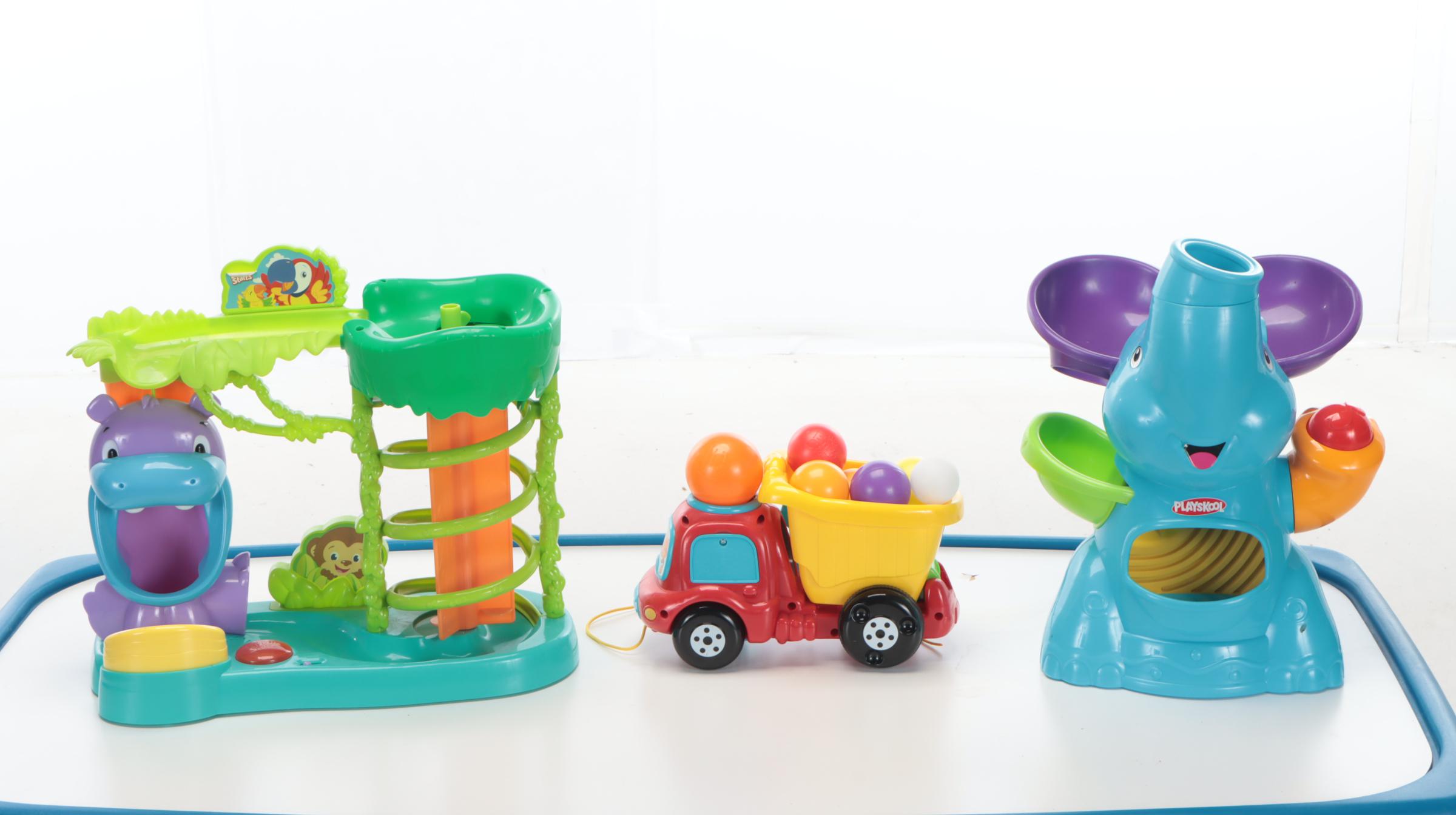 Step2 Hot Wheels Car & Track Play Table with More Educational and Baby Toys