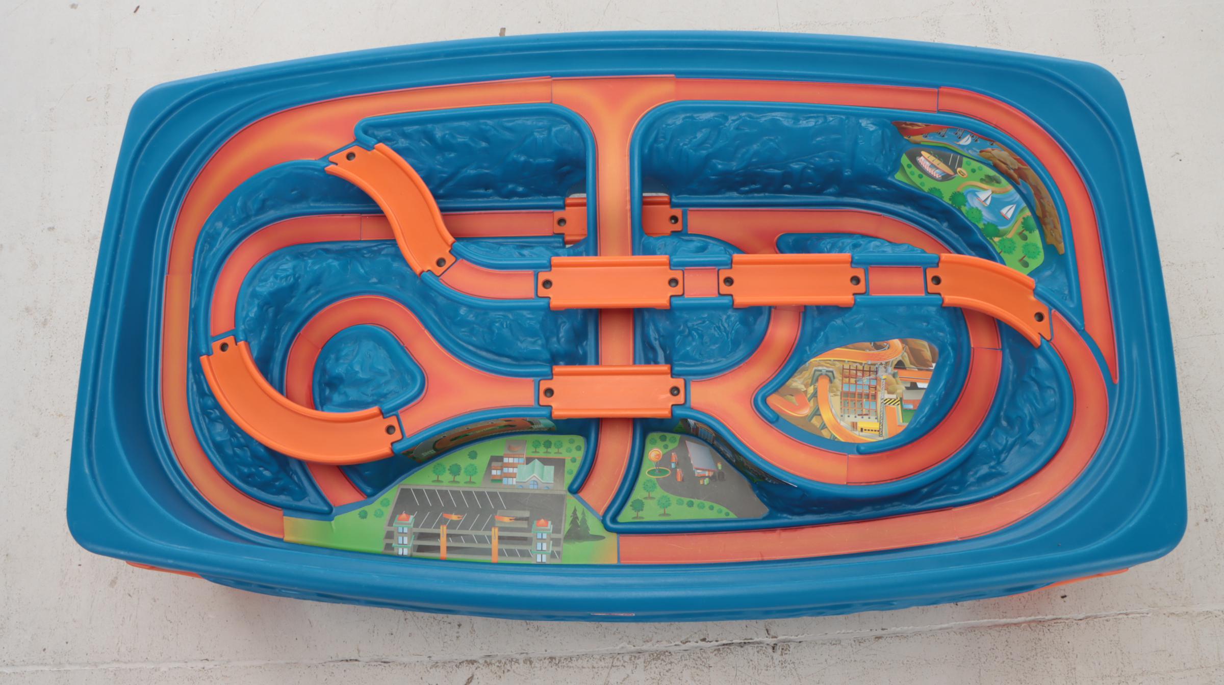 Step2 Hot Wheels Car & Track Play Table with More Educational and Baby Toys