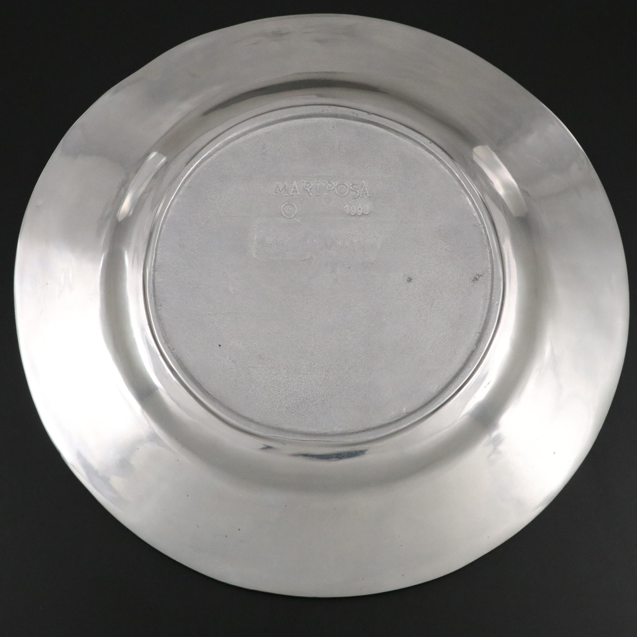 Mariposa Seashell Tray with Royal Worcester Porcelain Egg Coddlers