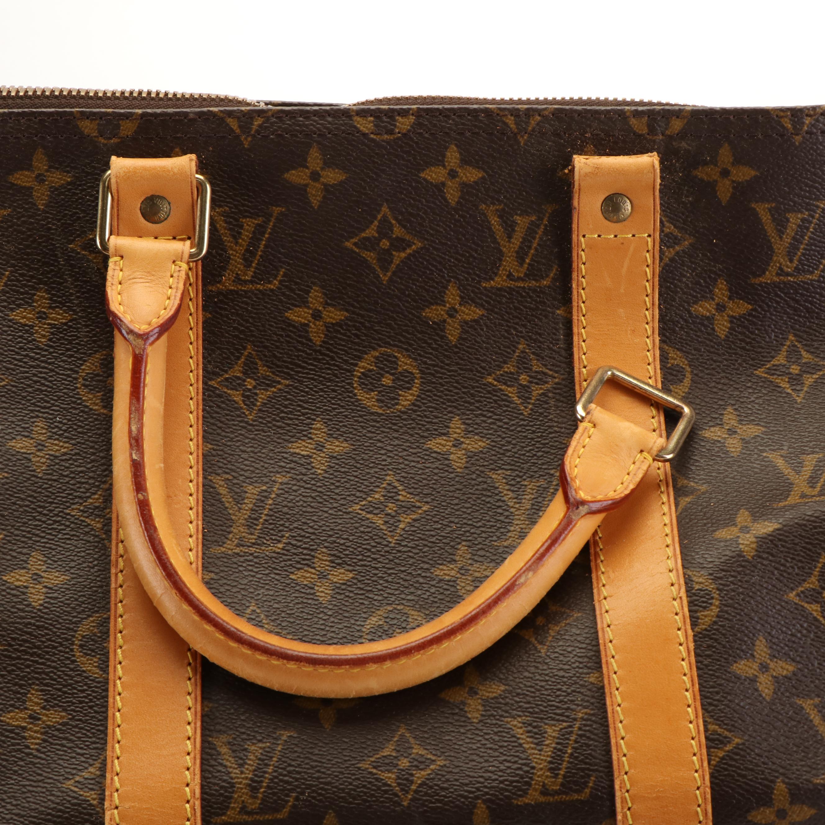 Louis Vuitton Keepall 50 Boston Bag in Monogram Coated Canvas