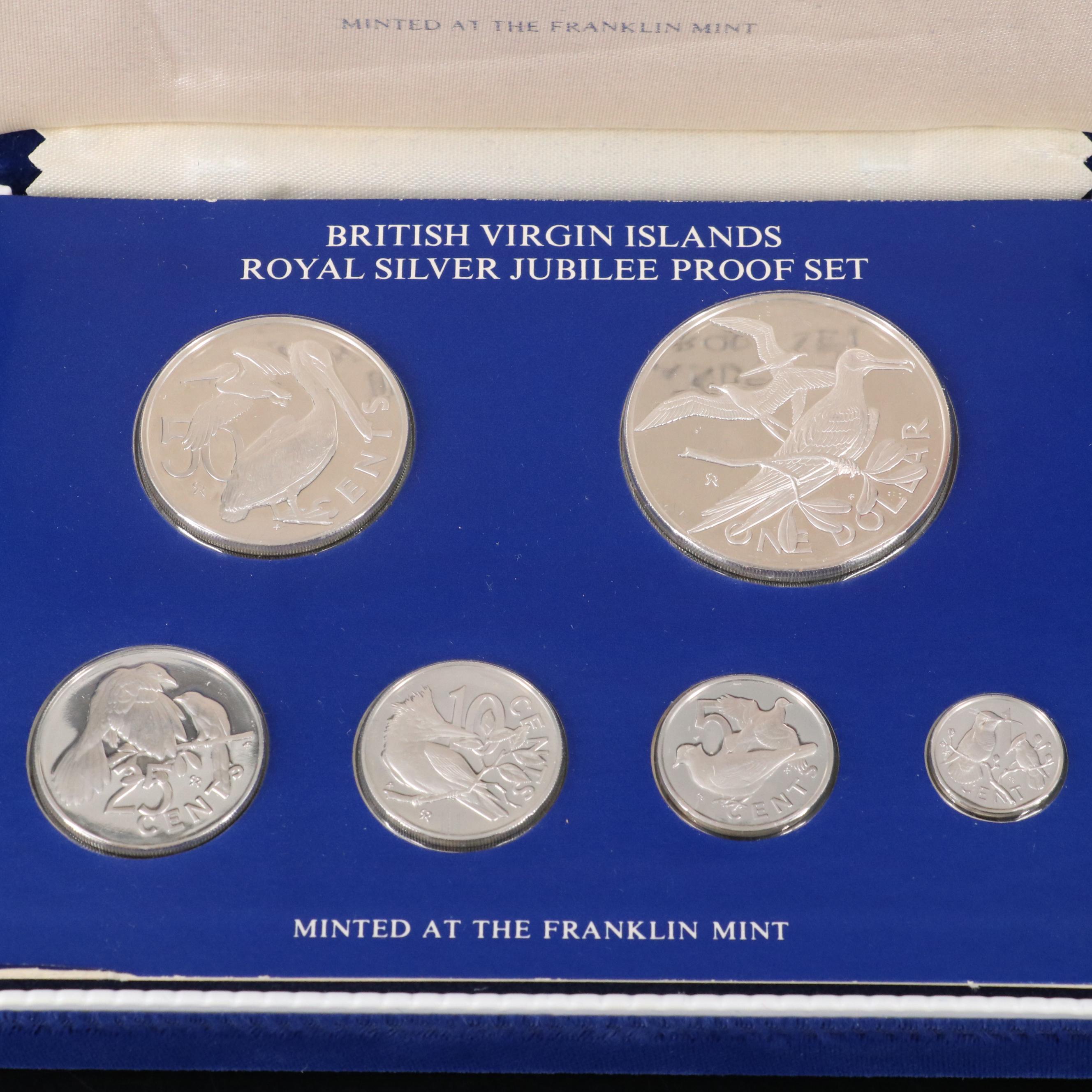 Three Different World Silver Proof Sets