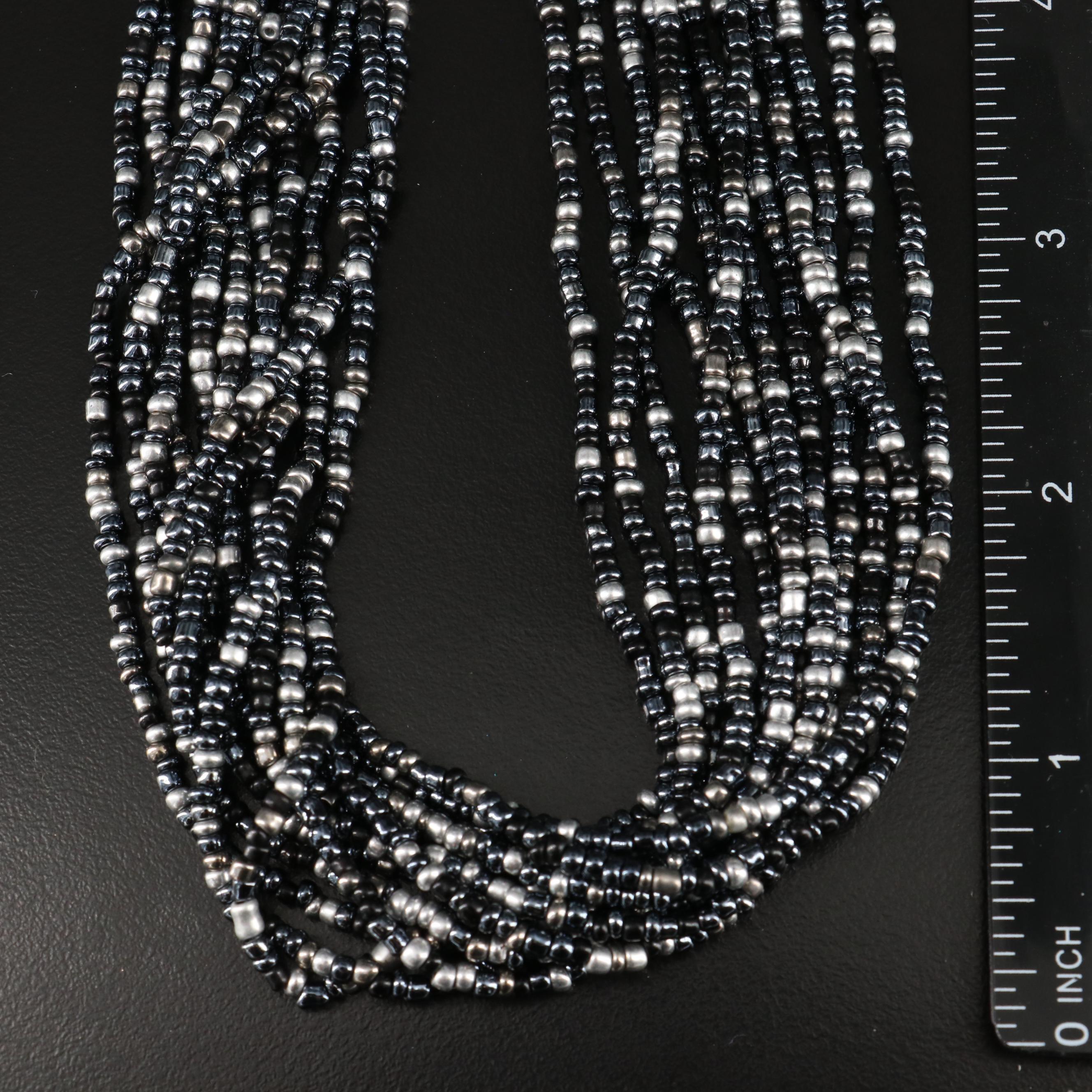 Jewelry Assortment Including Faux Pearls, Glass and Enamel