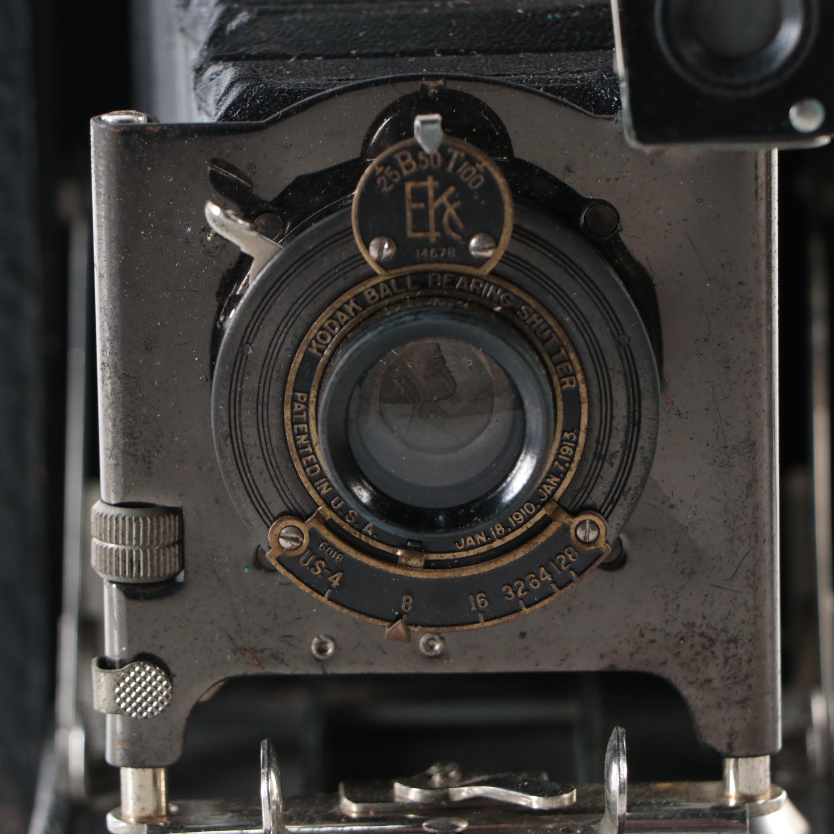 Eastman Kodak A118 and Brownie Reflex Camera with More