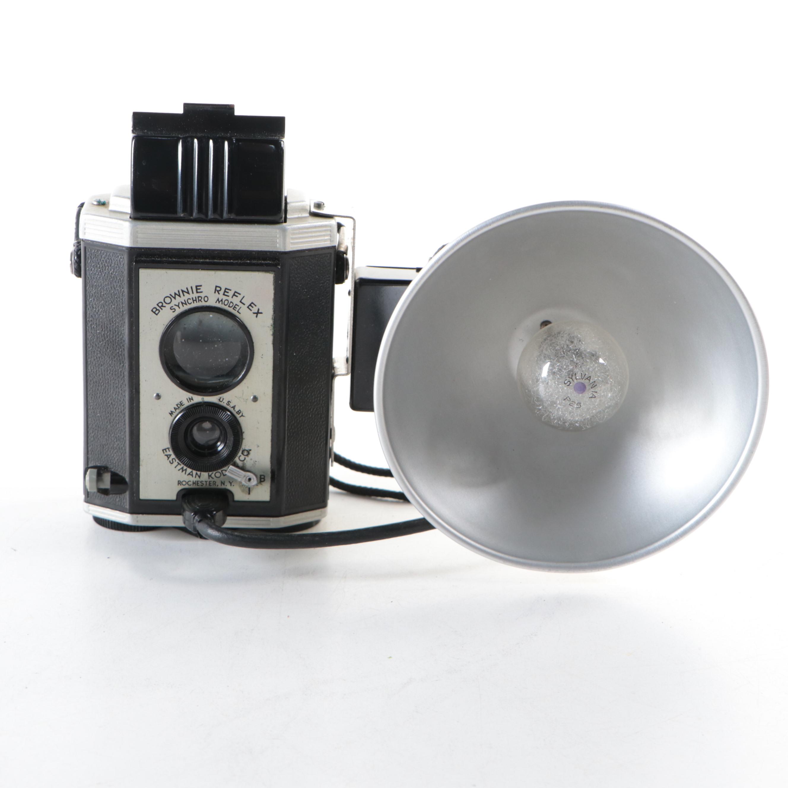 Eastman Kodak A118 and Brownie Reflex Camera with More