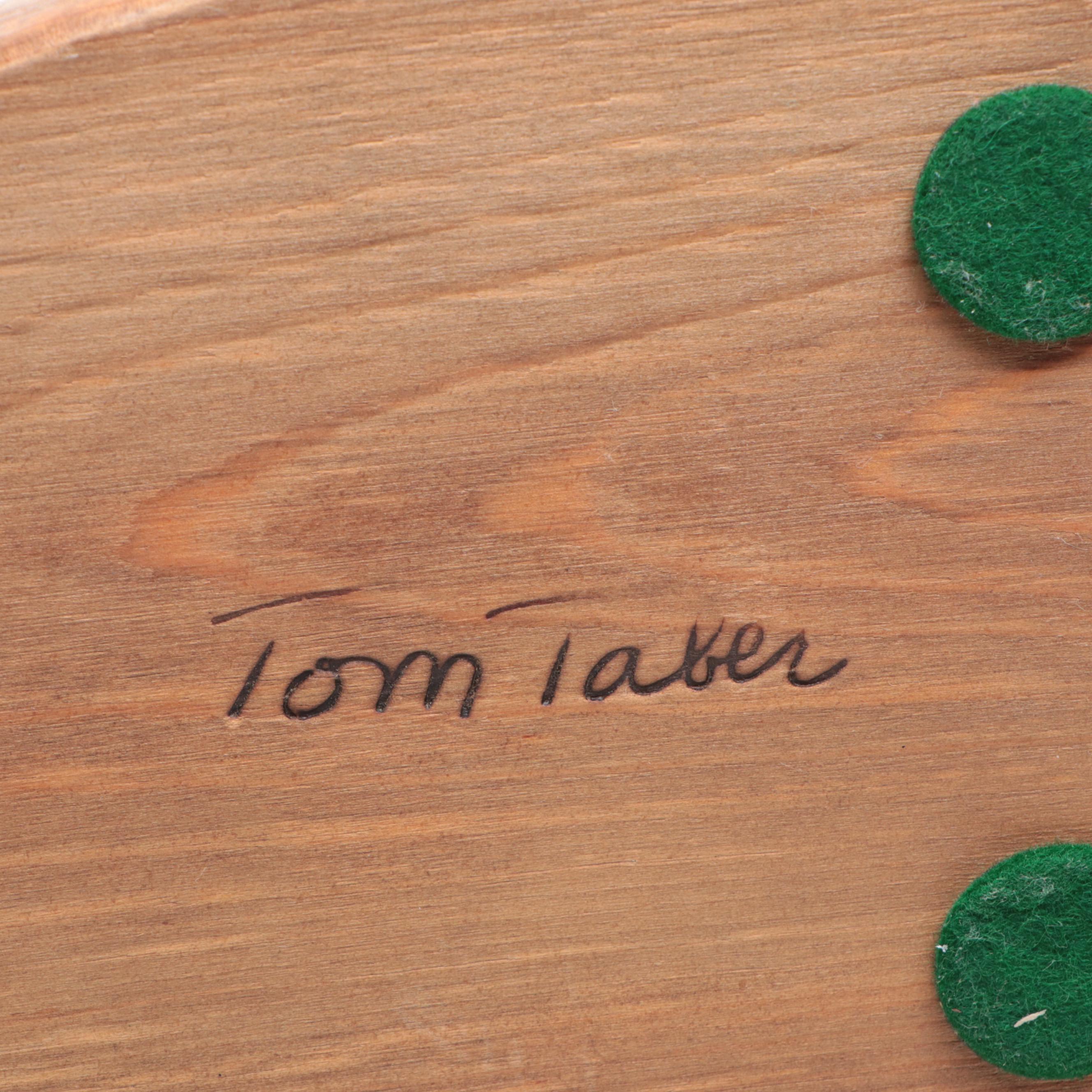 Tom Taber Carved Wood Duck Decoy