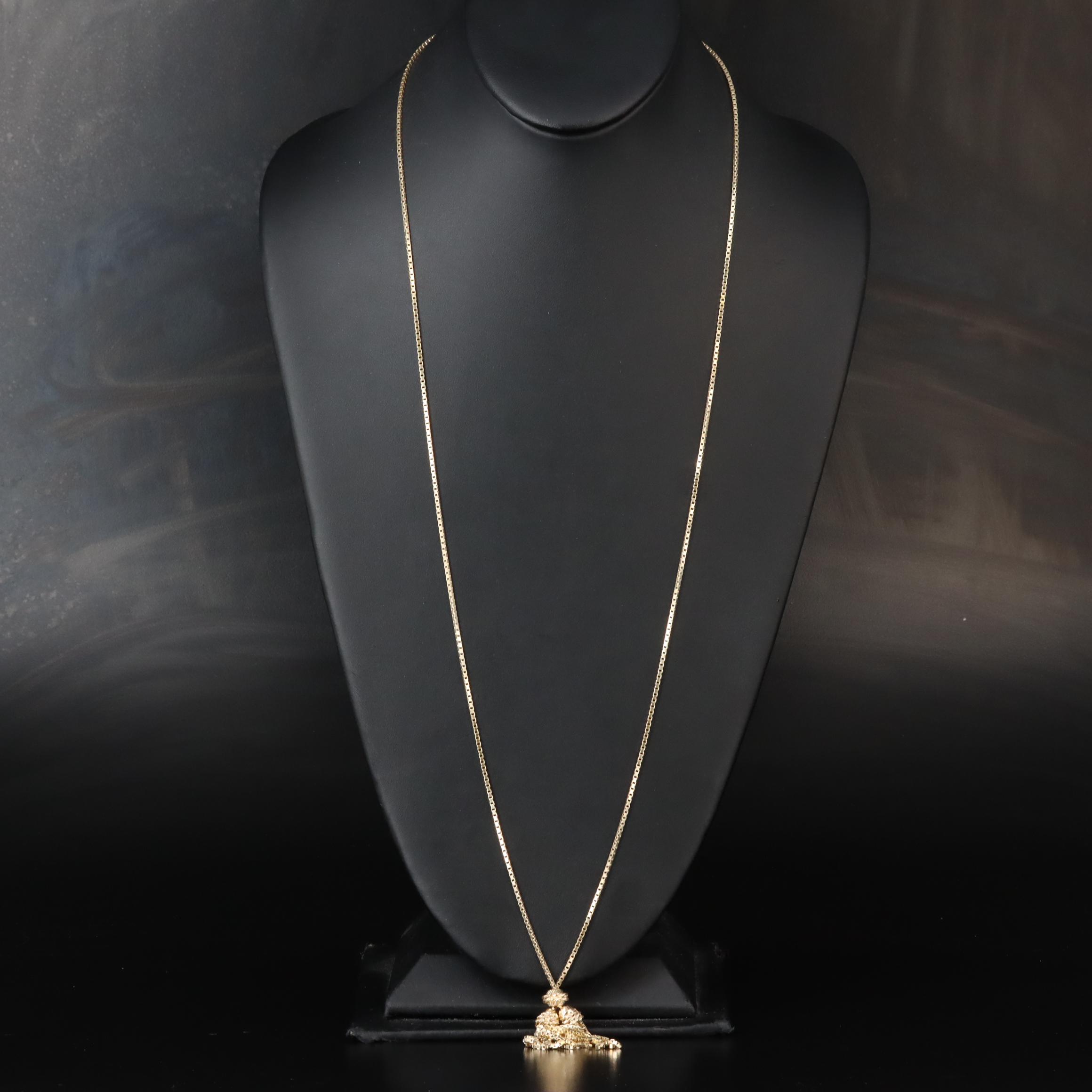 Sterling Lariat Necklace