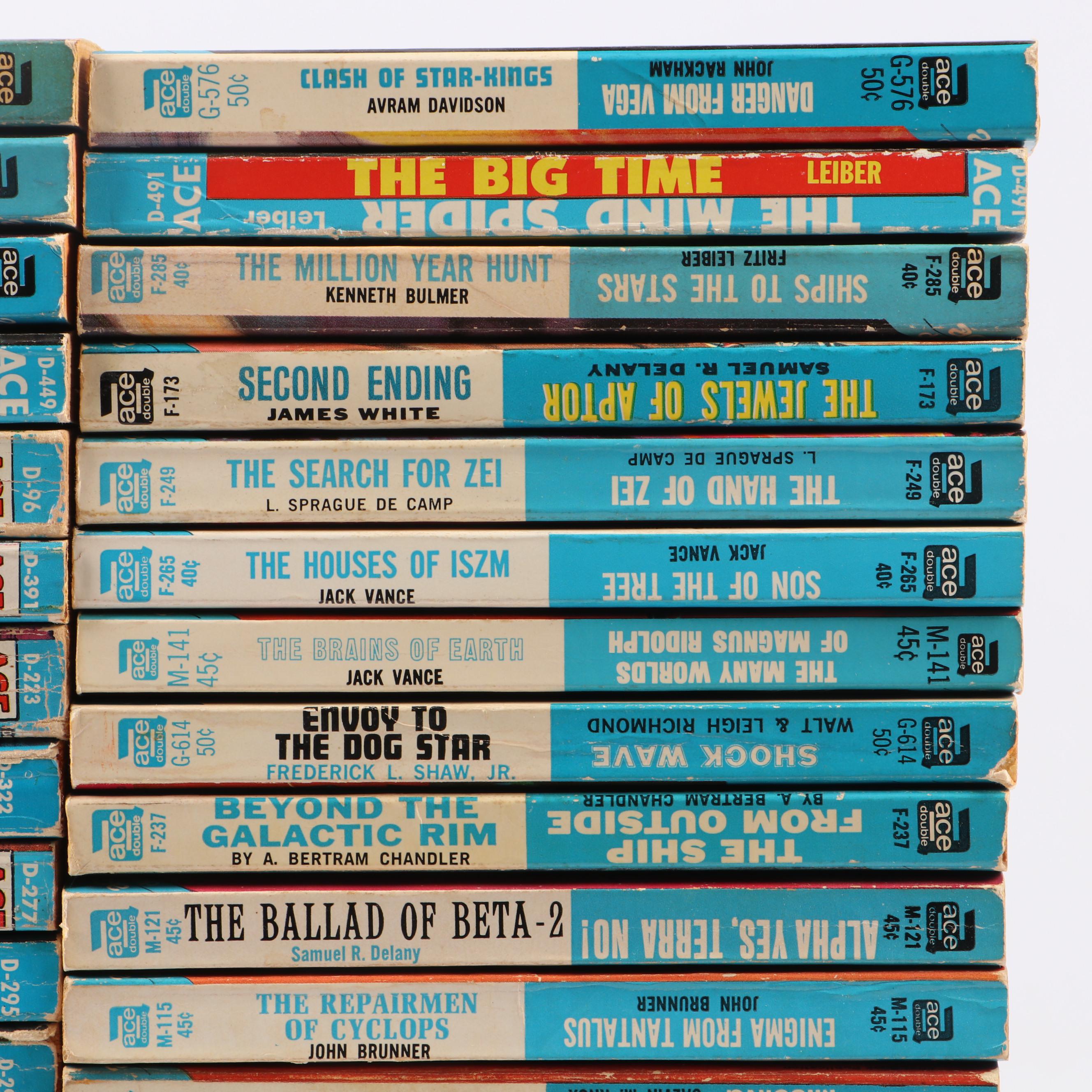 Ace Books Science Fiction Double Paperback Novels, 1960s