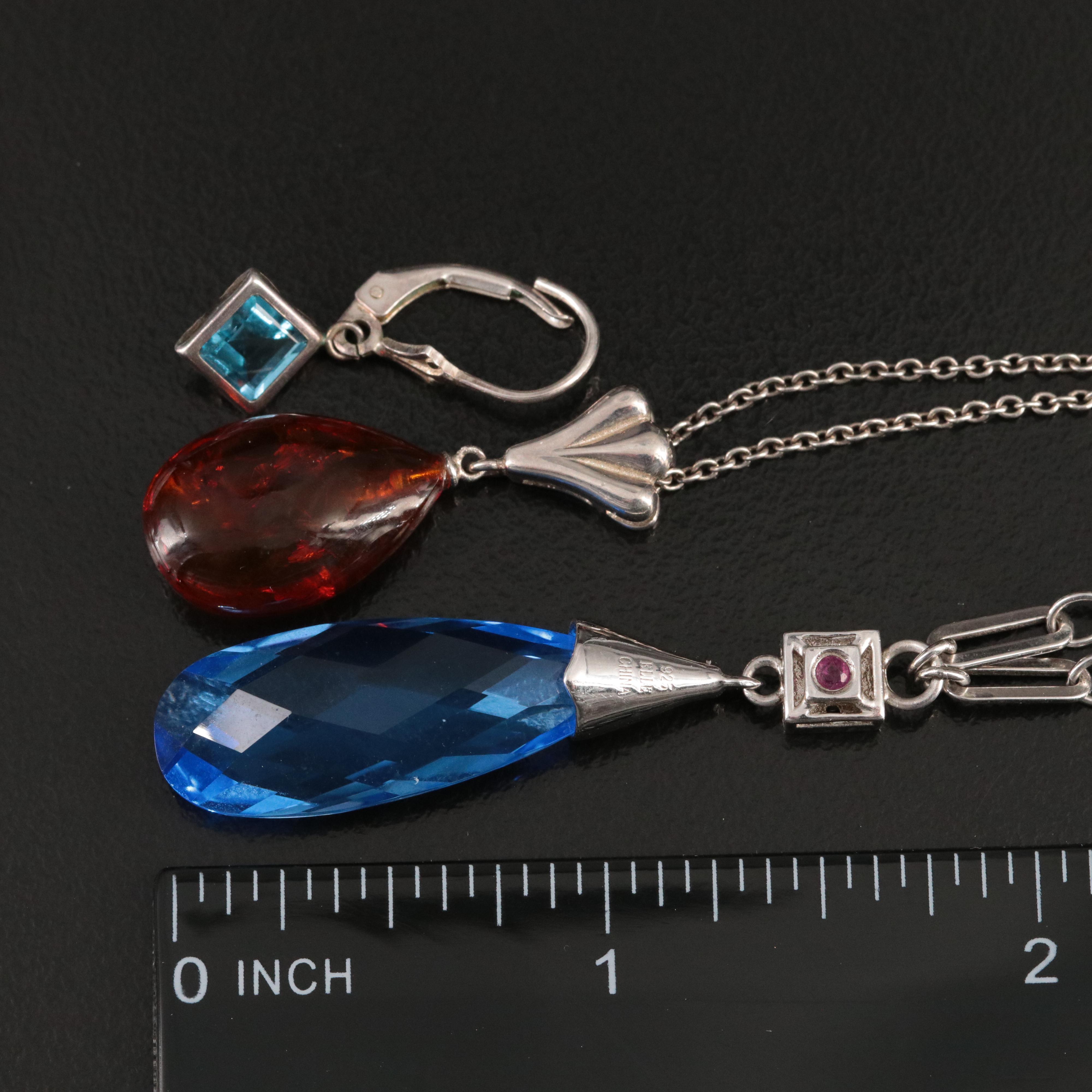 Elle Necklace and Earrings Featured in Sterling Collection