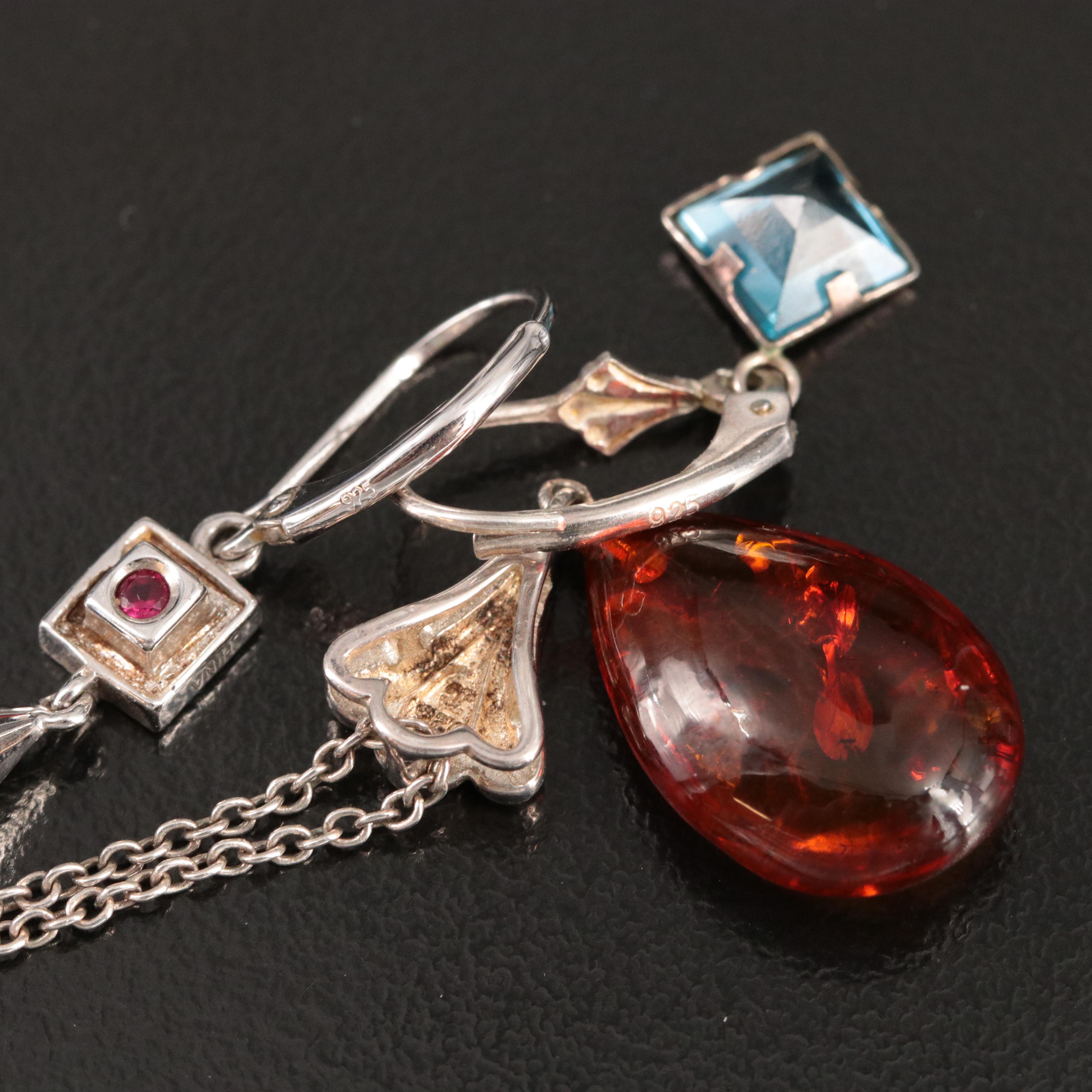 Elle Necklace and Earrings Featured in Sterling Collection