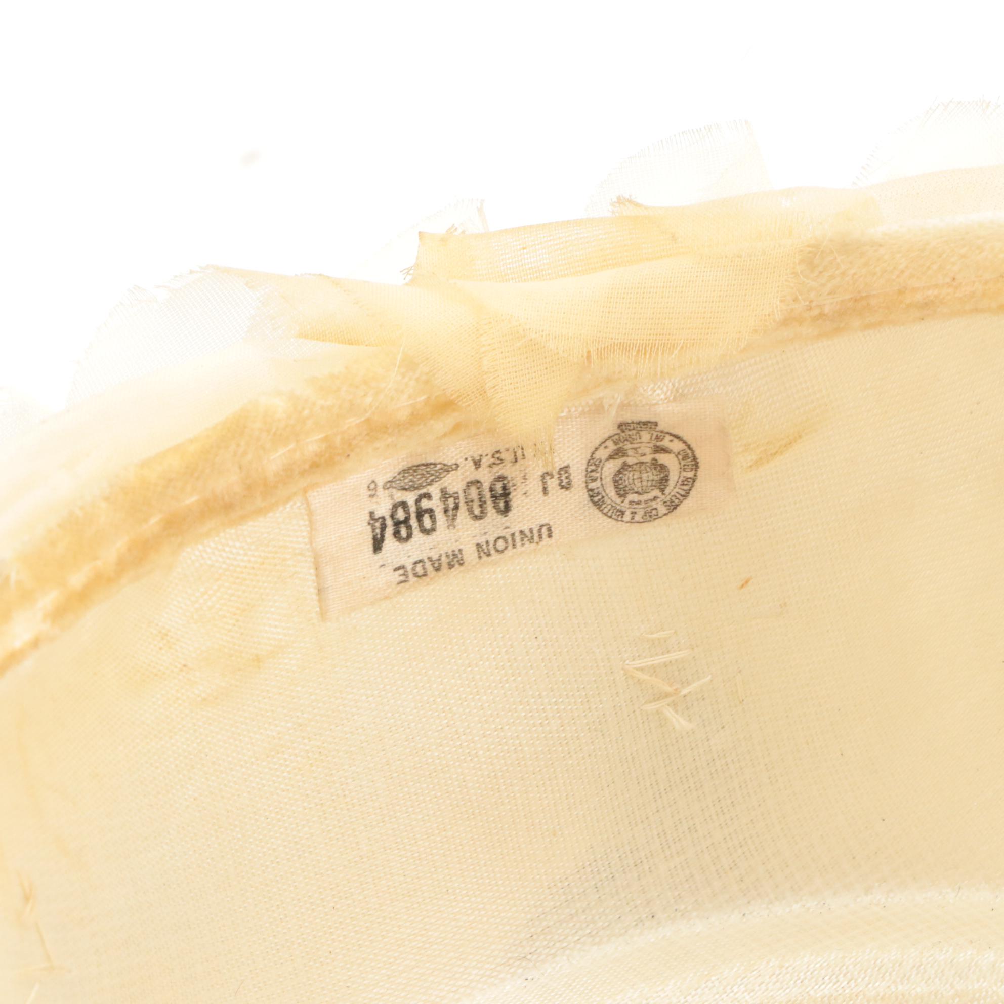 Wool Felt/Persian Lamb Fur Hat with Mushroom, Pillbox, and Brim Hats, Circa 1950