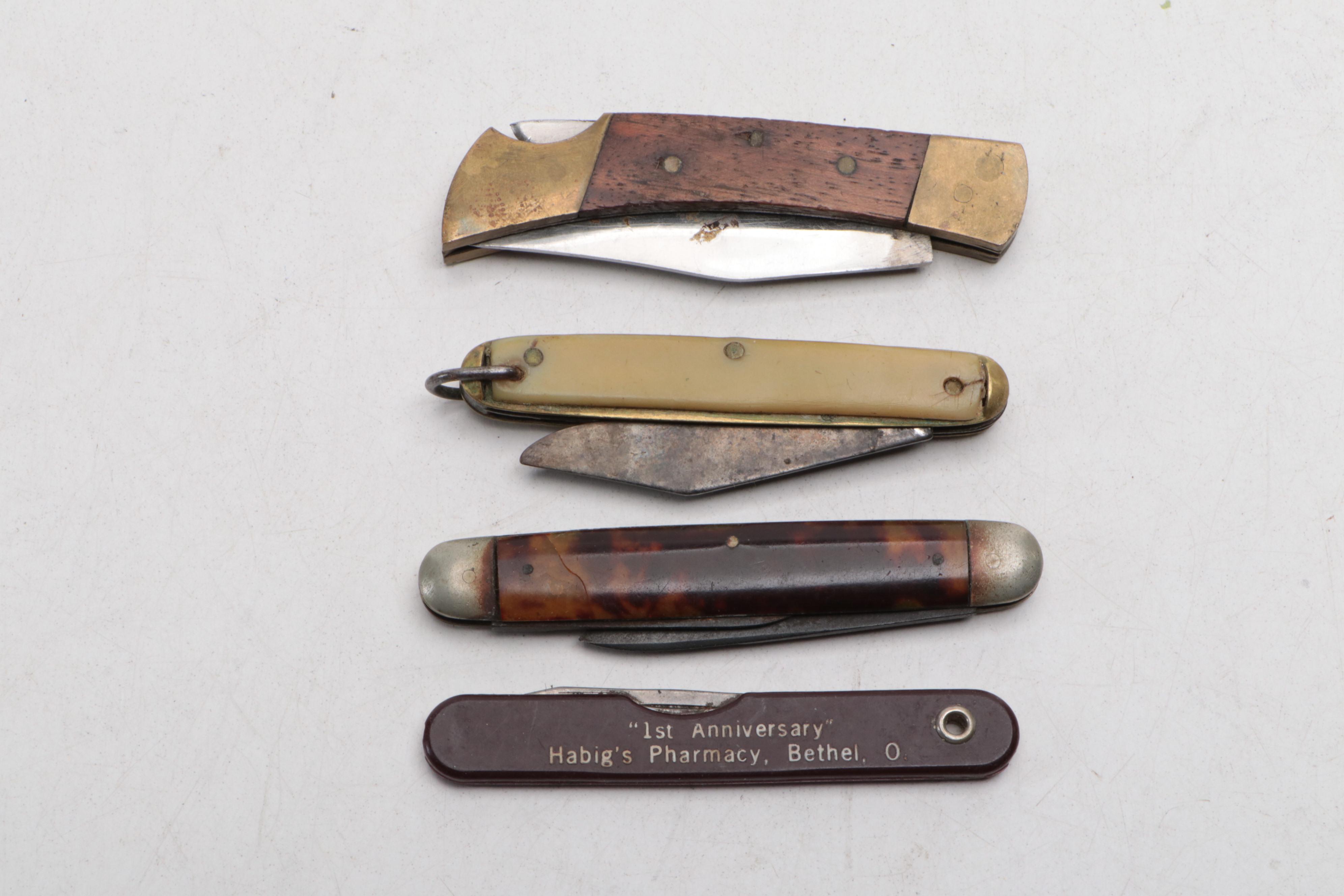 Gillette Super Speed One-Piece Razor, Folding Pocket Knives, Bookmarks, More