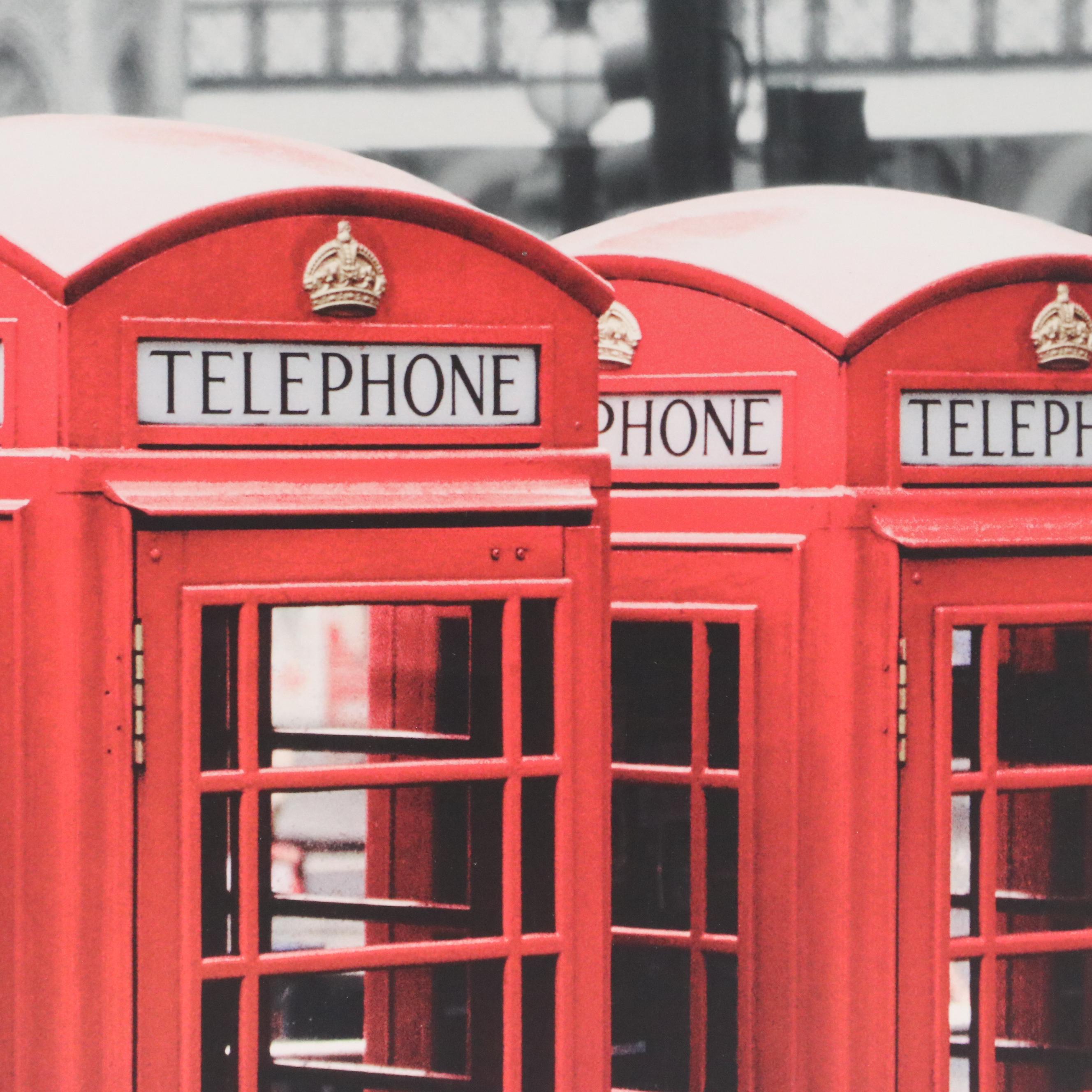 IKEA Giclée of London Telephone Booths