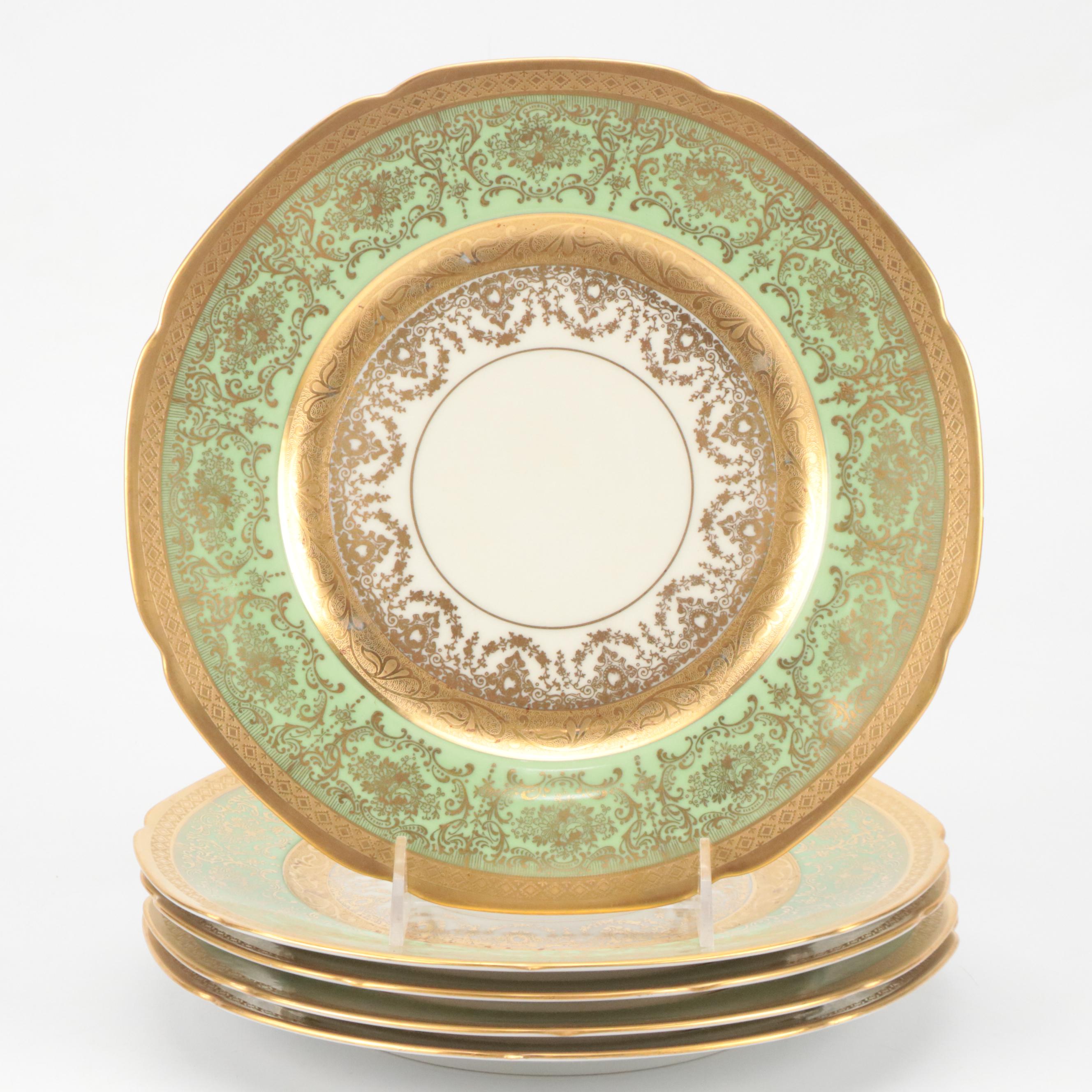 Hutschenreuther Royal Bavarian 22K Gold-Rimmed Porcelain Plates and More