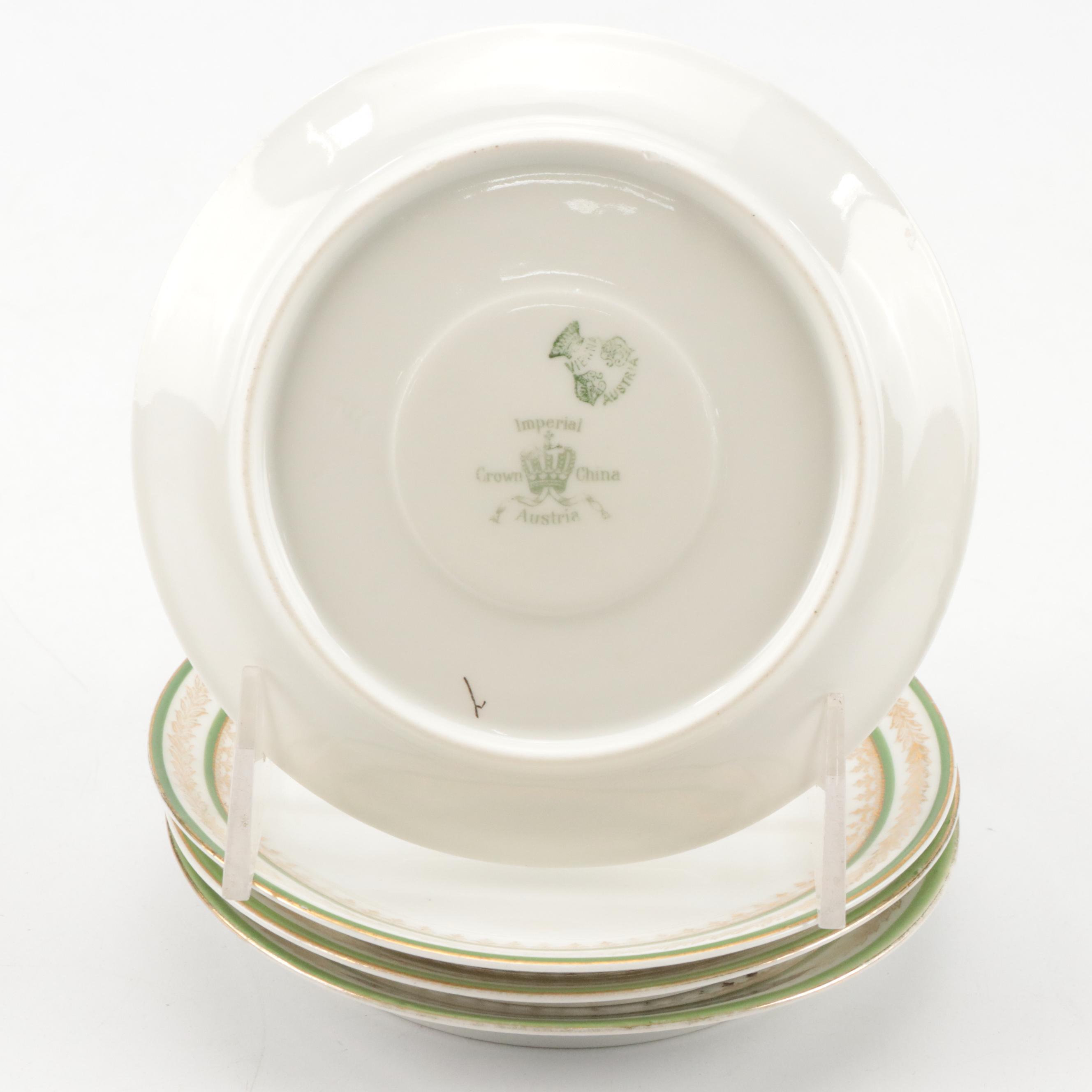 Hutschenreuther Royal Bavarian 22K Gold-Rimmed Porcelain Plates and More