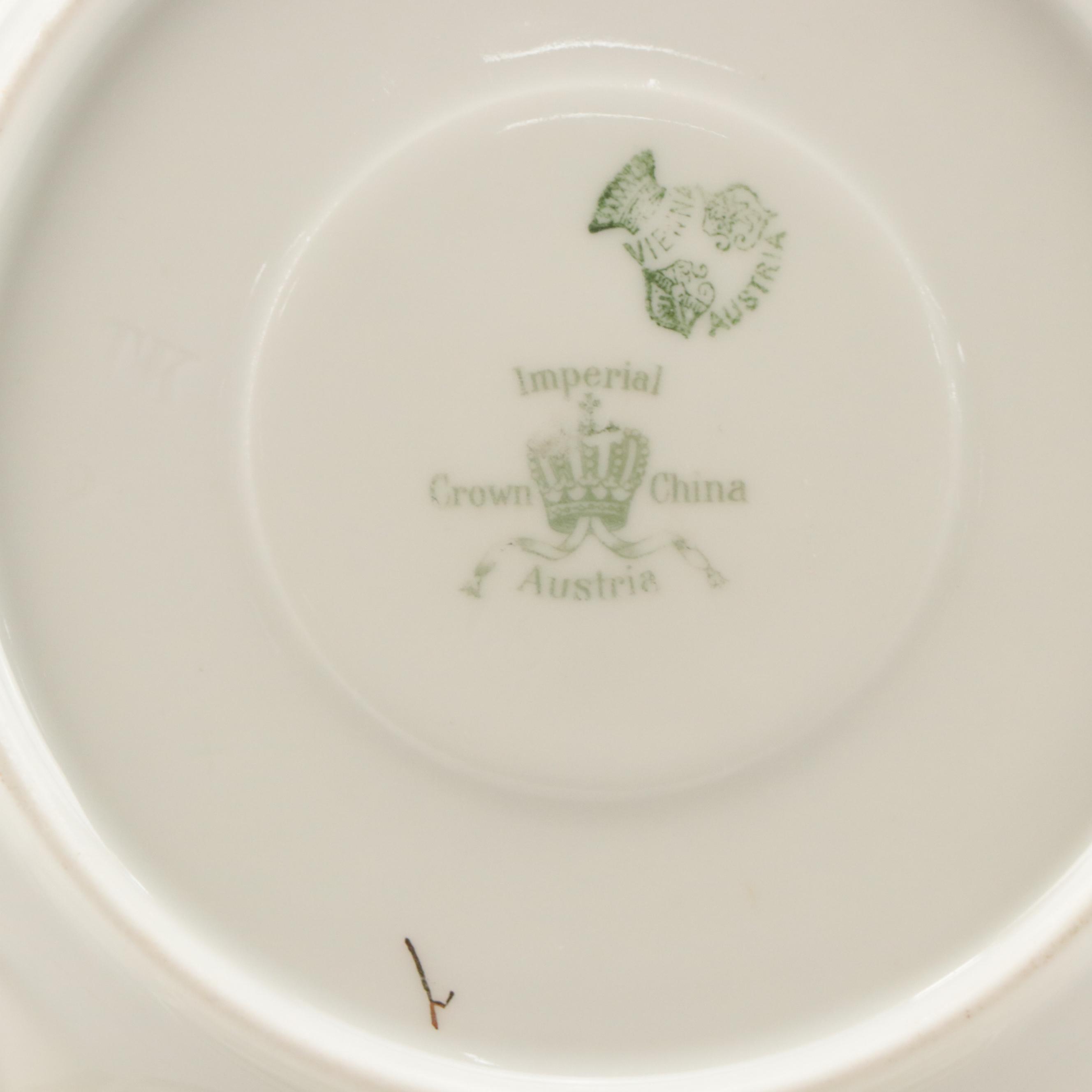 Hutschenreuther Royal Bavarian 22K Gold-Rimmed Porcelain Plates and More