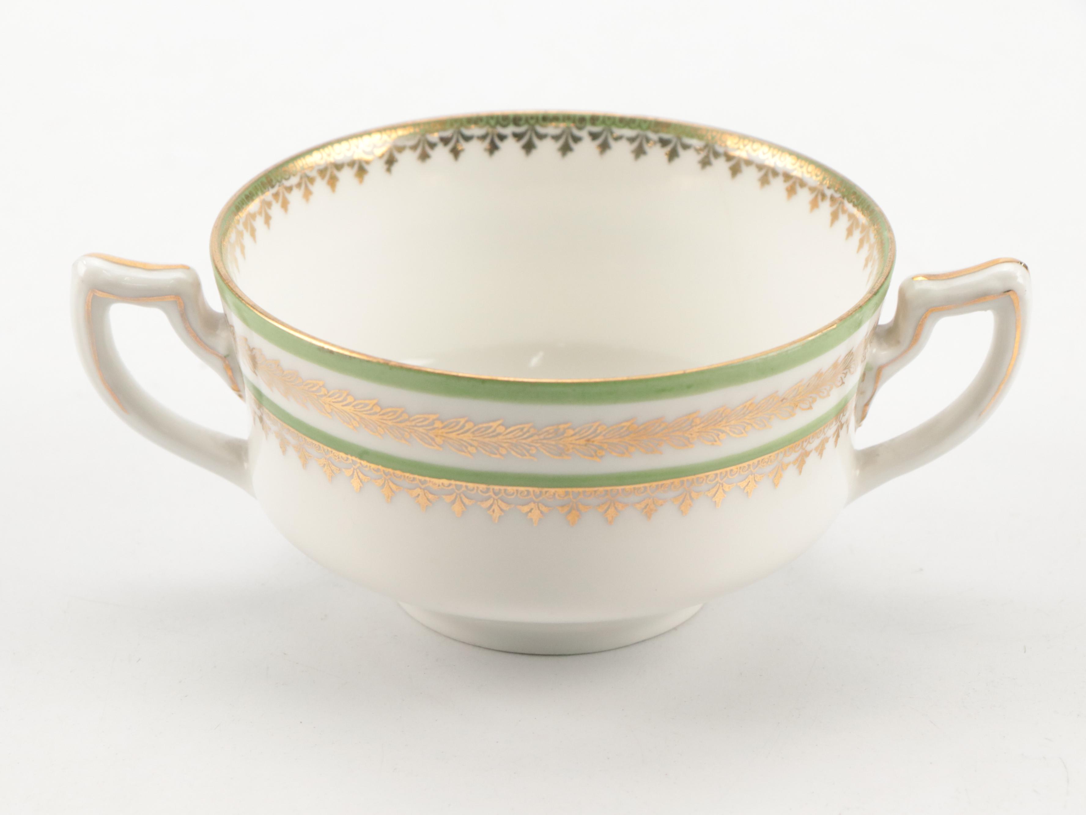 Hutschenreuther Royal Bavarian 22K Gold-Rimmed Porcelain Plates and More