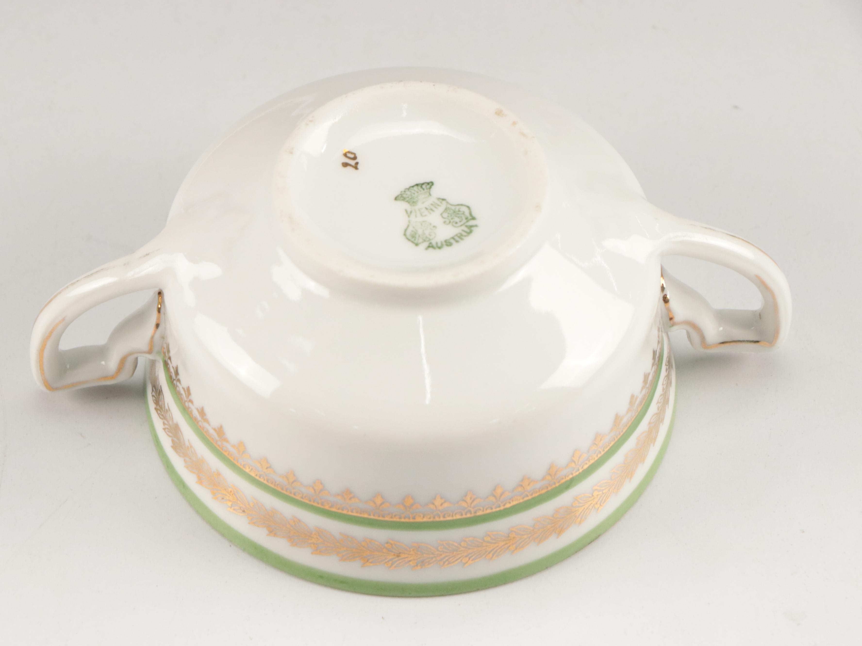 Hutschenreuther Royal Bavarian 22K Gold-Rimmed Porcelain Plates and More