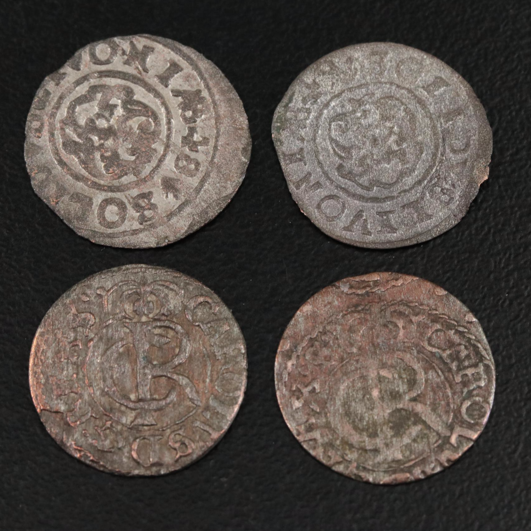 Eleven Silver Coins from Livonia Under Swedish Rule, 1500s-1600s
