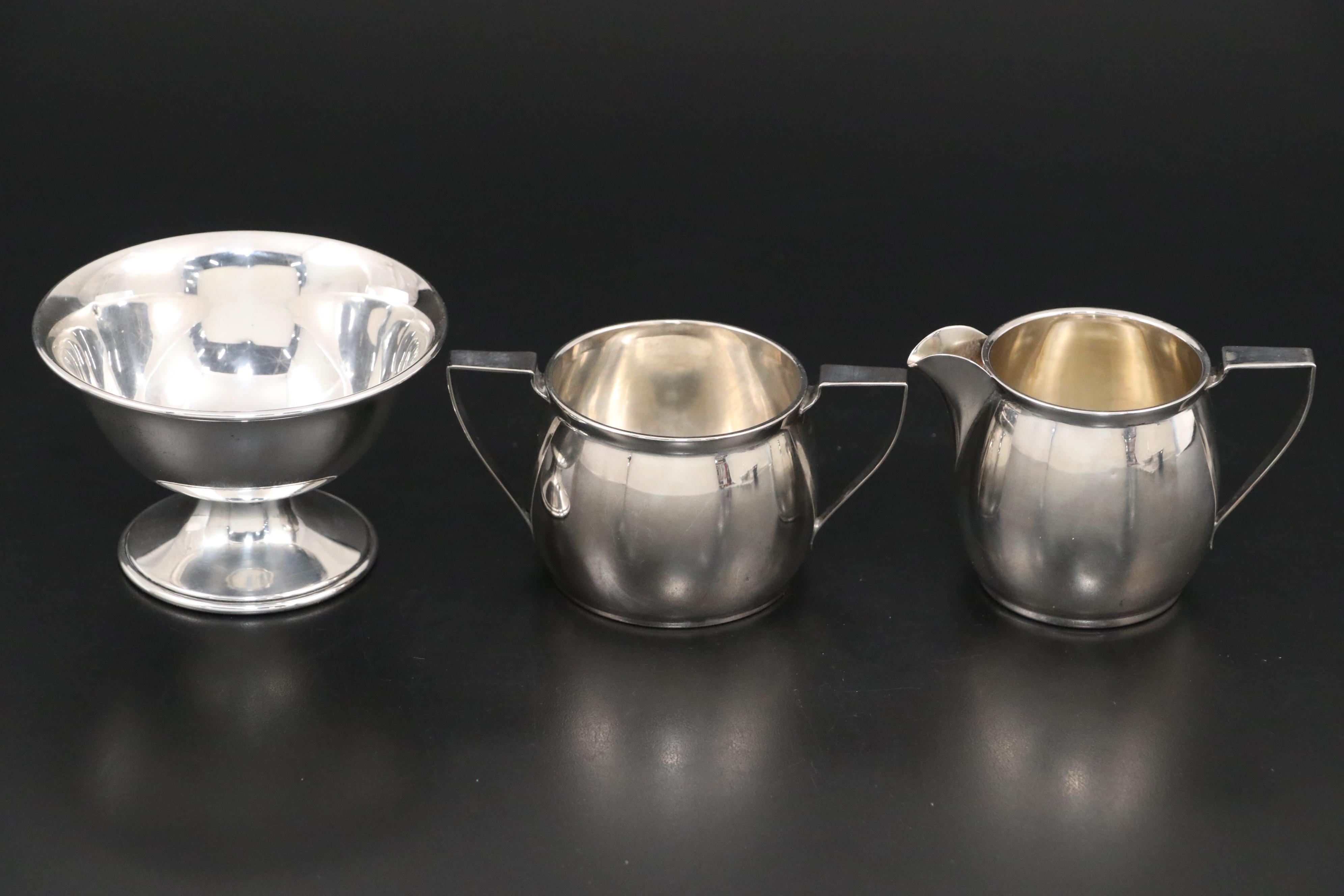 Baldwin & Miller Sterling Silver Reticulated Bonbon Bowl and More Sterling Décor