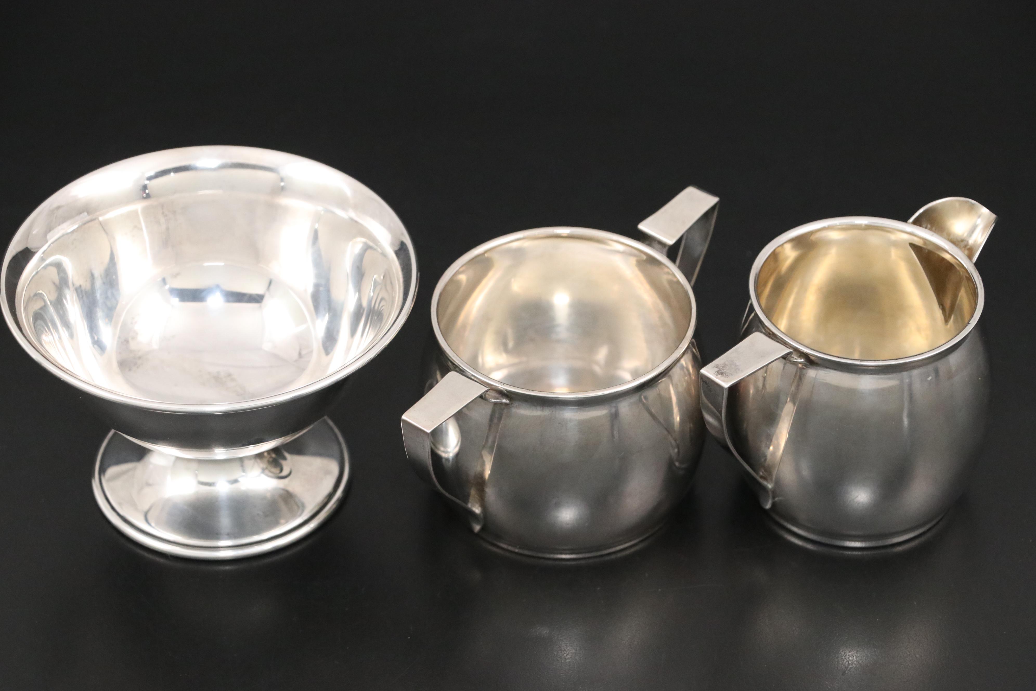 Baldwin & Miller Sterling Silver Reticulated Bonbon Bowl and More Sterling Décor