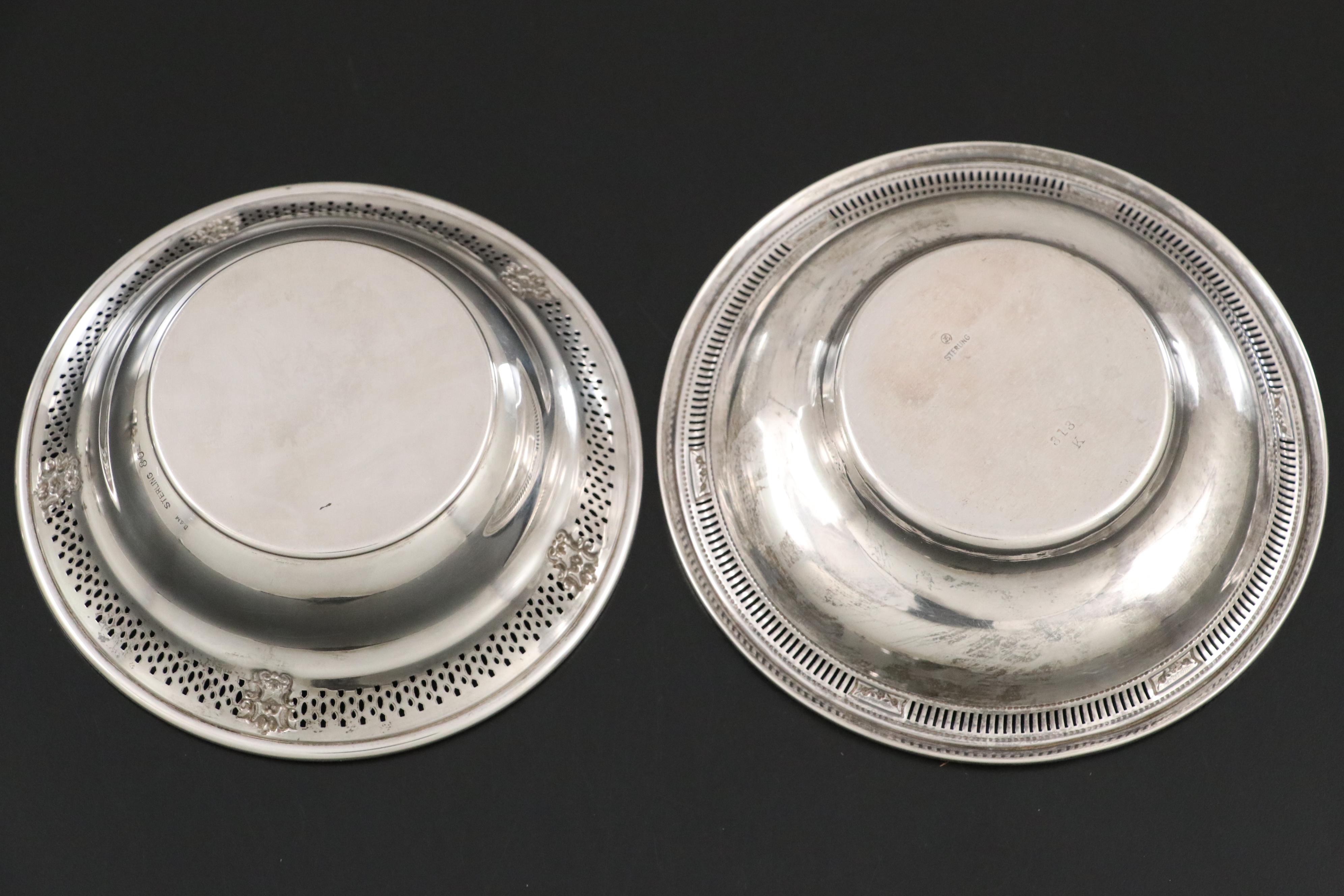 Baldwin & Miller Sterling Silver Reticulated Bonbon Bowl and More Sterling Décor