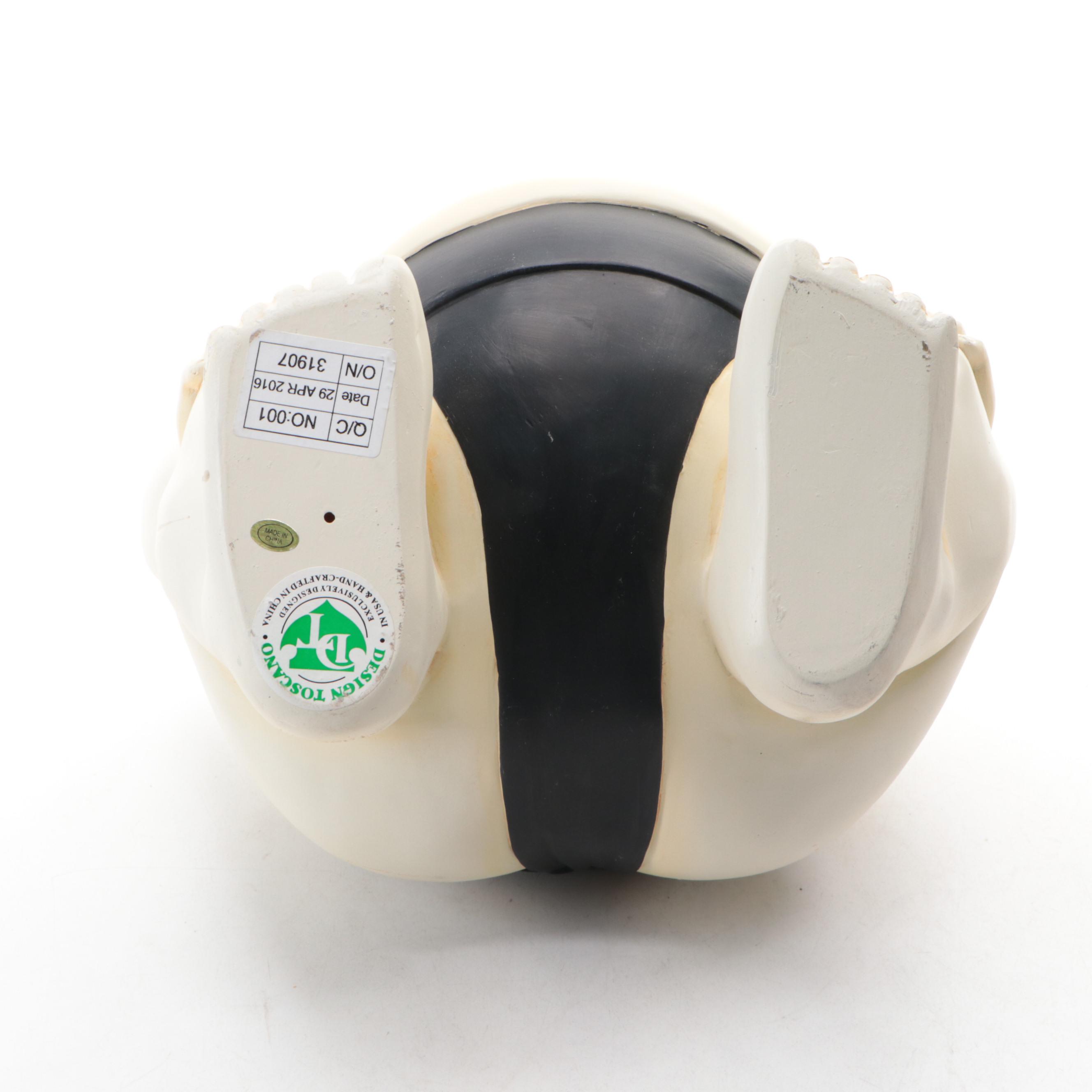 Design Toscano "Basho The Sumo Wrestler" Figure and Other Sculptural Birdhouse