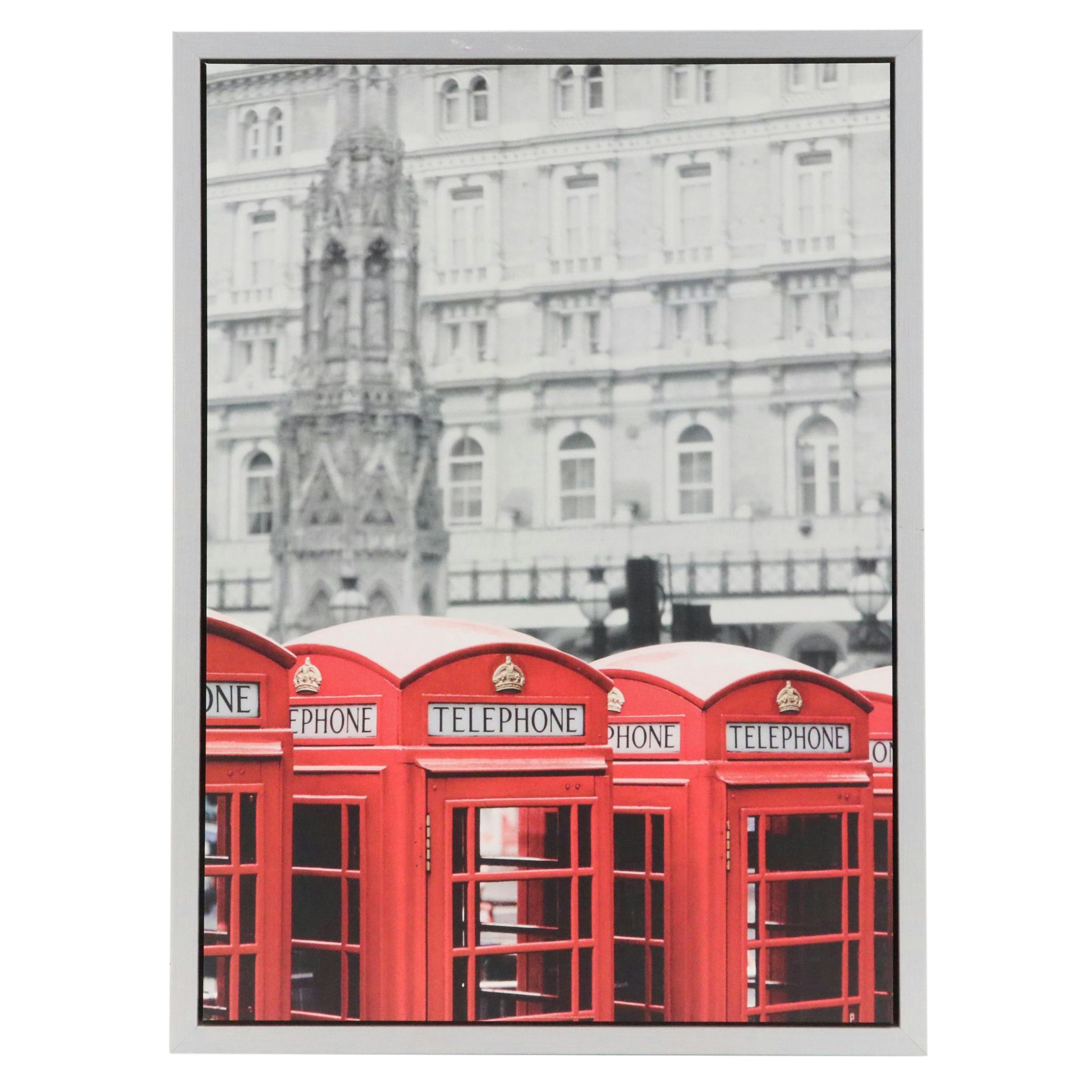 IKEA Giclée of London Telephone Booths