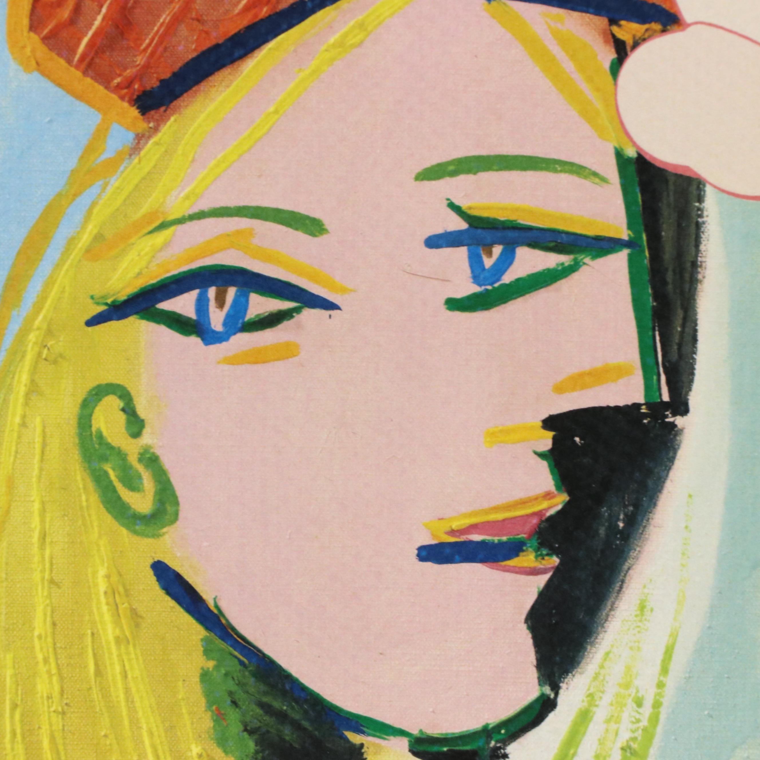 Death NYC Pop Art Graphic Print of Pablo Picasso x KAWS, 2020