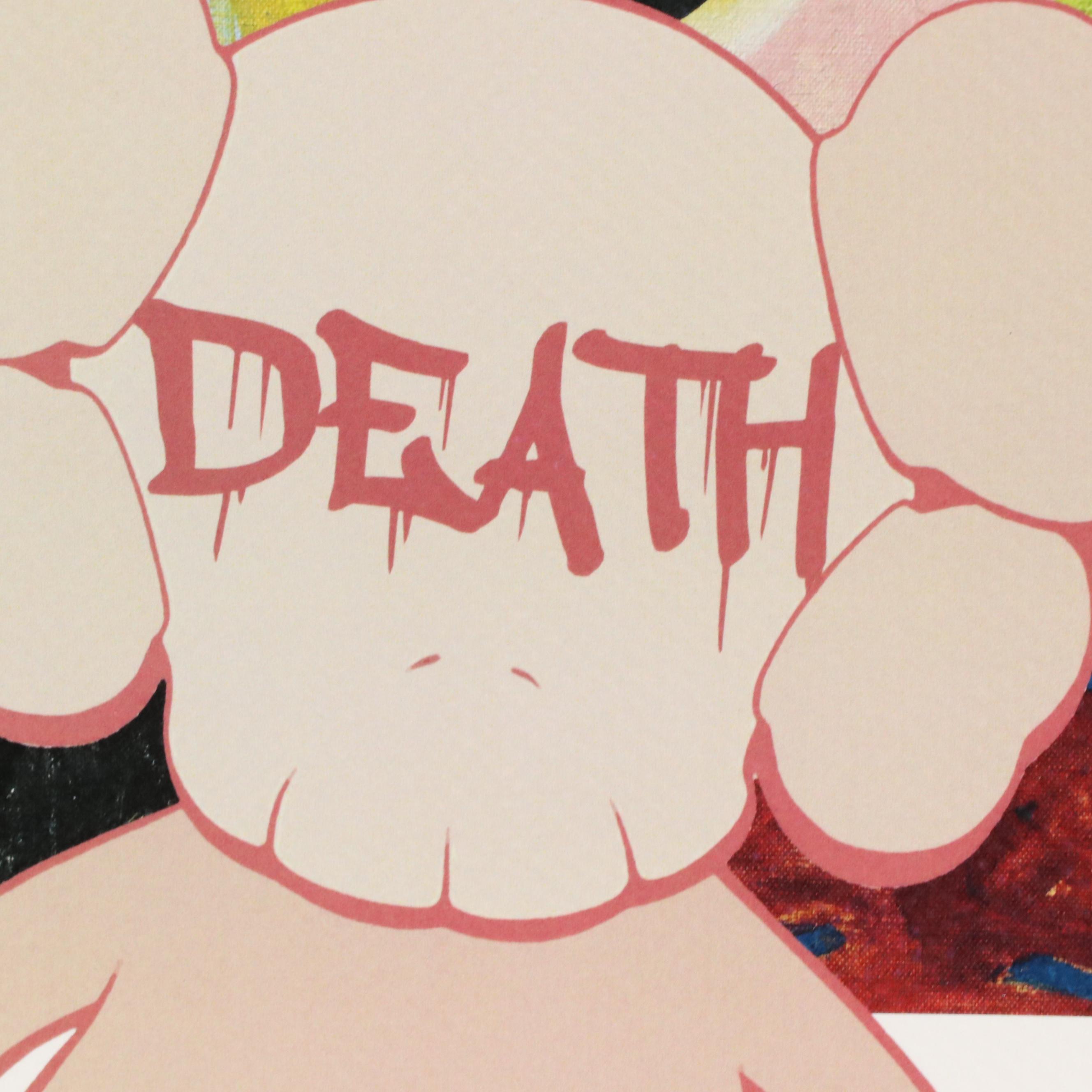 Death NYC Pop Art Graphic Print of Pablo Picasso x KAWS, 2020