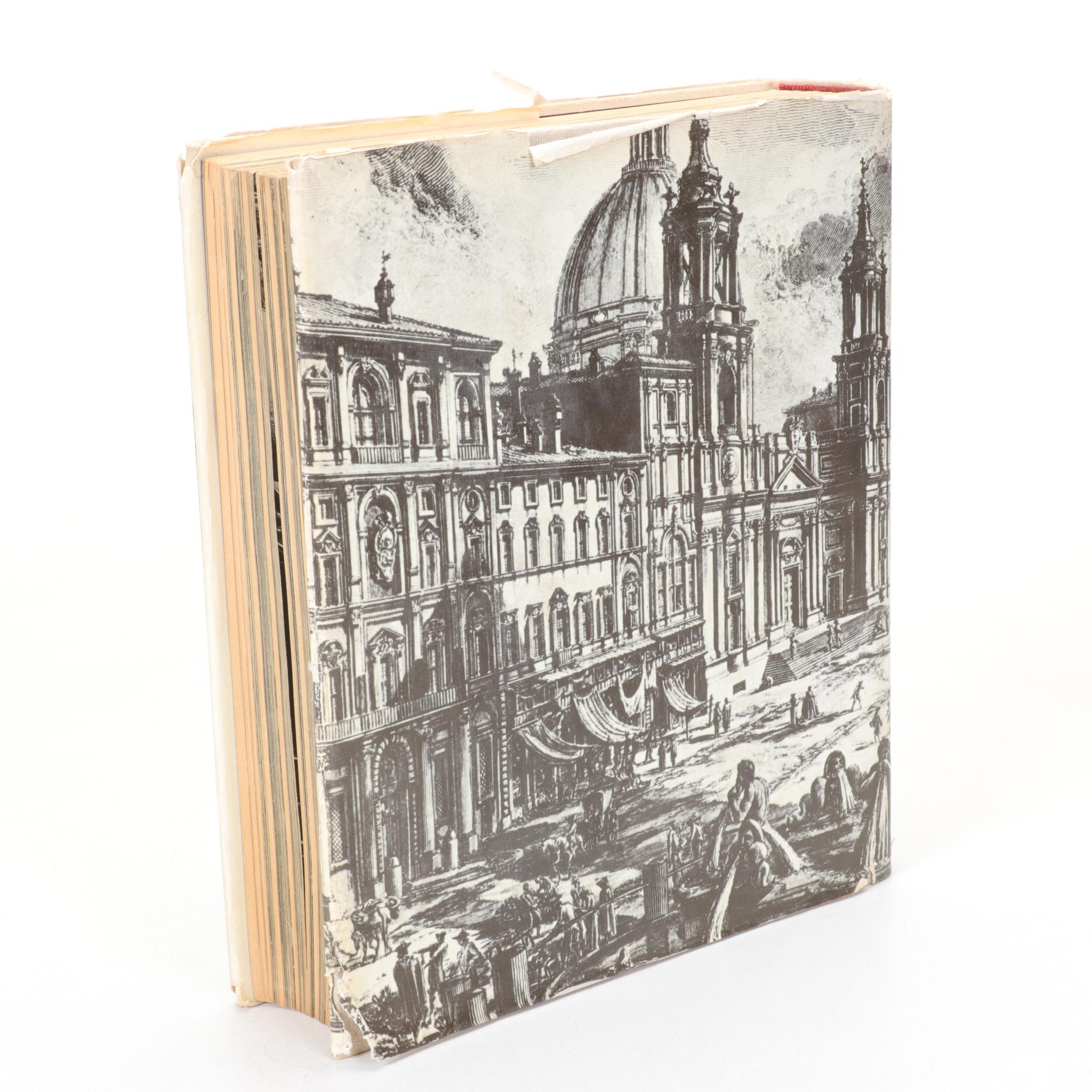 "Roma Barocca: History of an Architectonic Culture" by Paolo Portoghesi, 1970