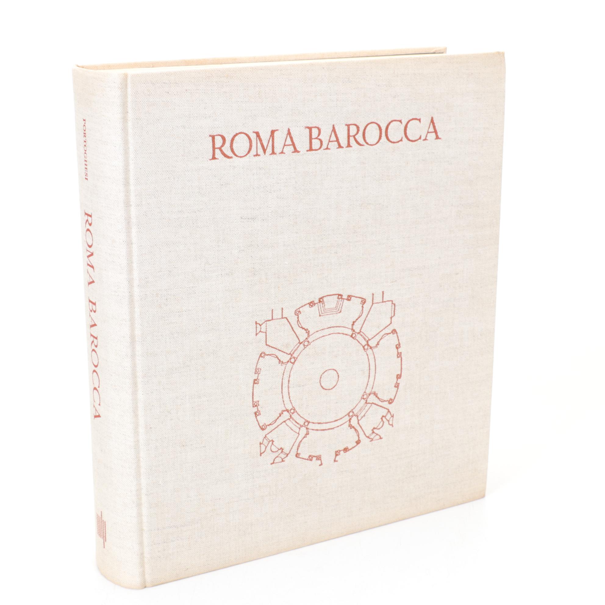 "Roma Barocca: History of an Architectonic Culture" by Paolo Portoghesi, 1970