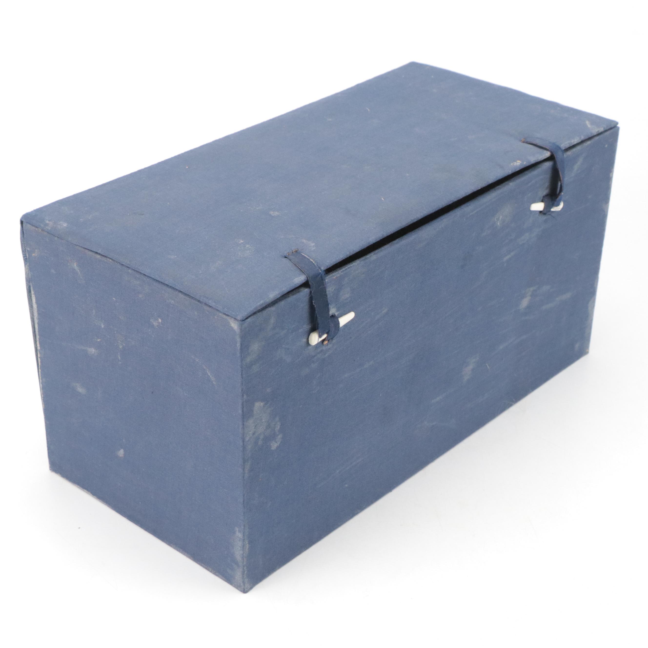 Chinese Blue and White Ceramic Vase with Children Motifs