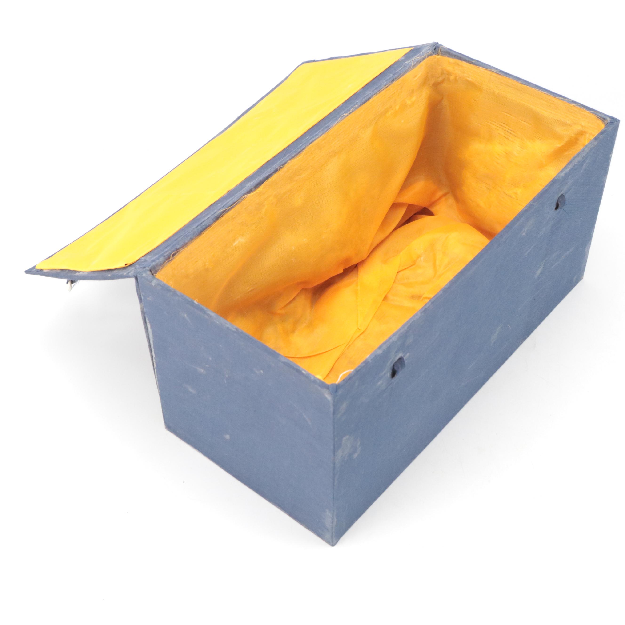 Chinese Blue and White Ceramic Vase with Children Motifs