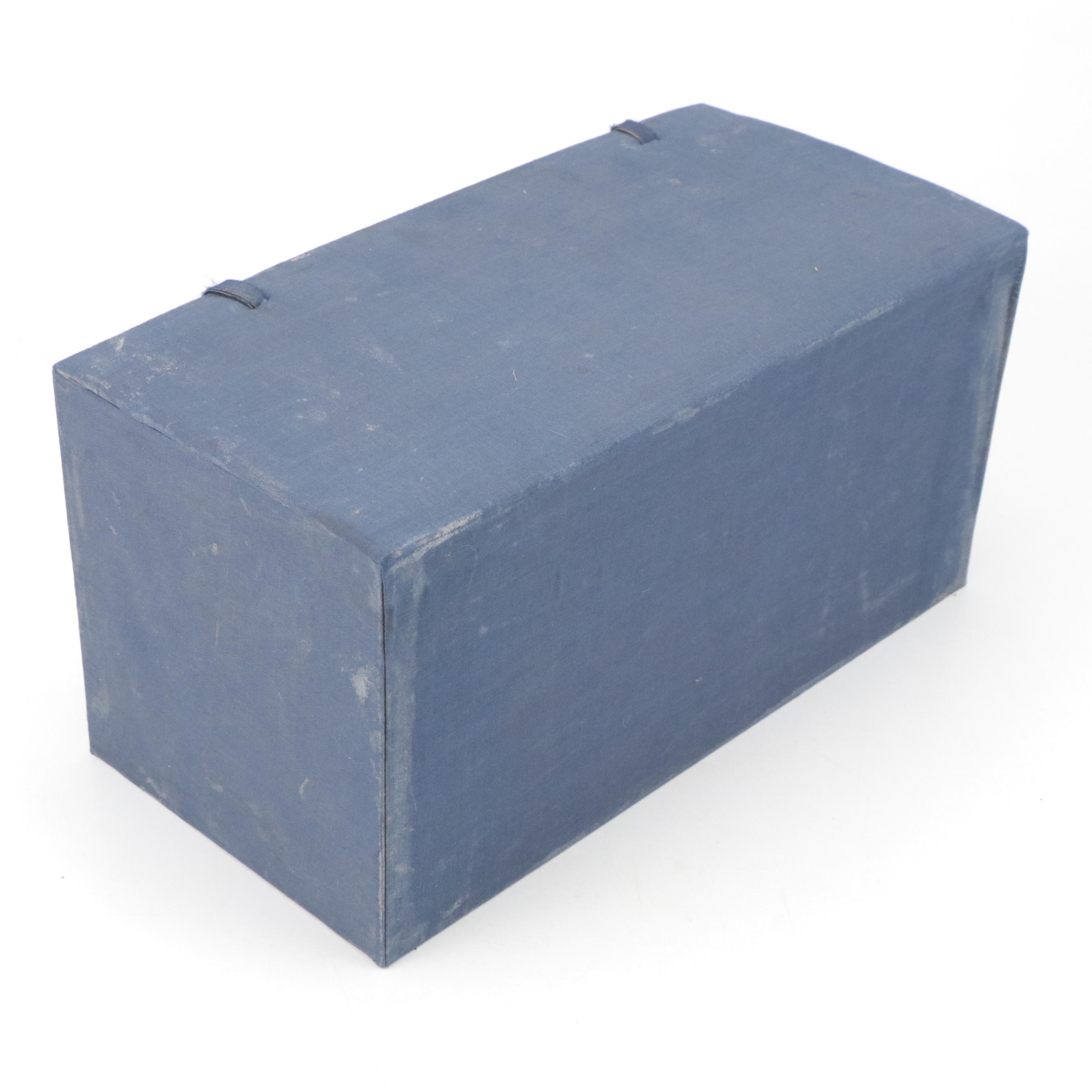 Chinese Blue and White Ceramic Vase with Children Motifs