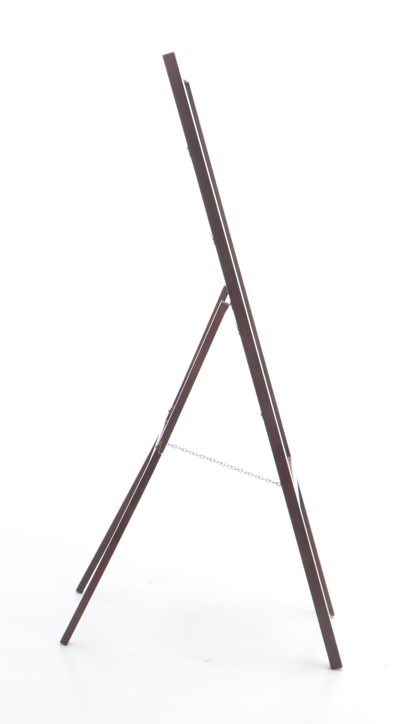 Engineered Wood Easel Sign with Wall-Hanging Signs and Illuminating Décor