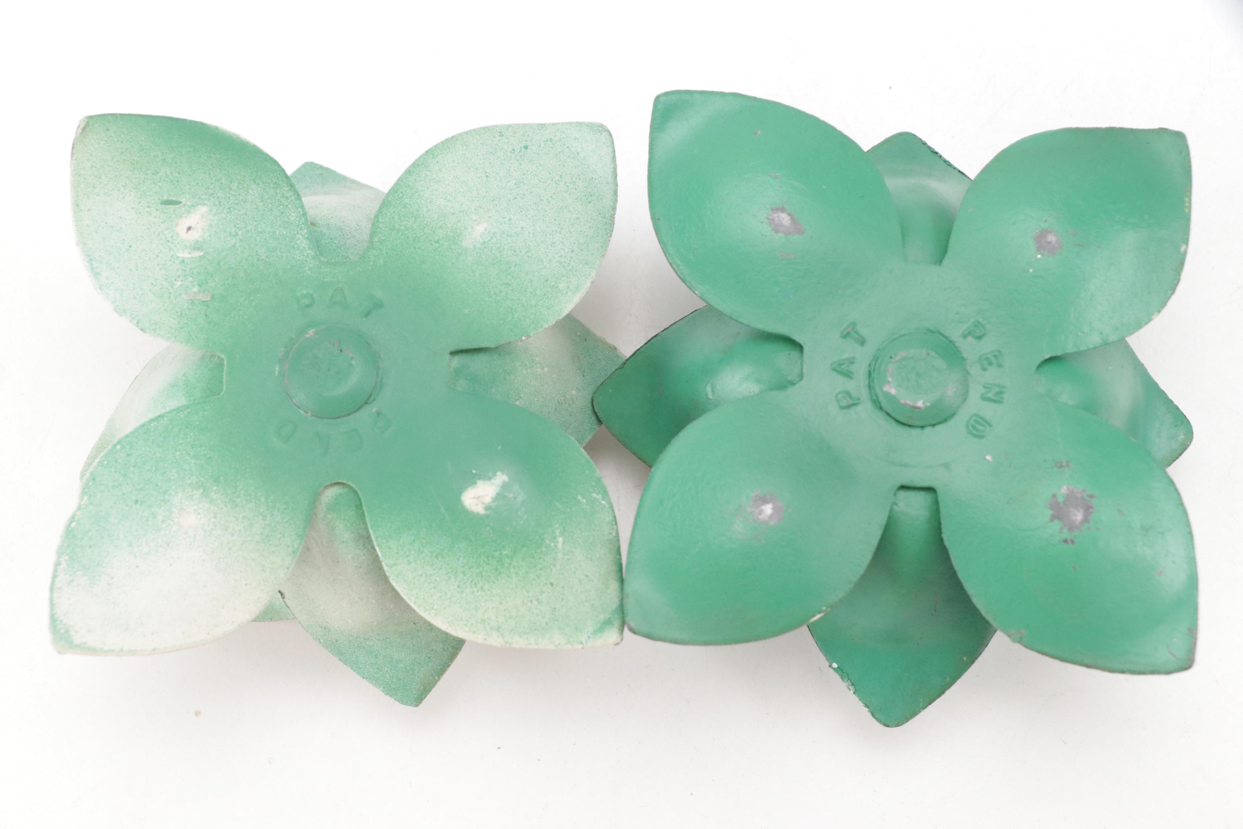 Dazey, Flower Frogs ,Stained Glass Suncatchers