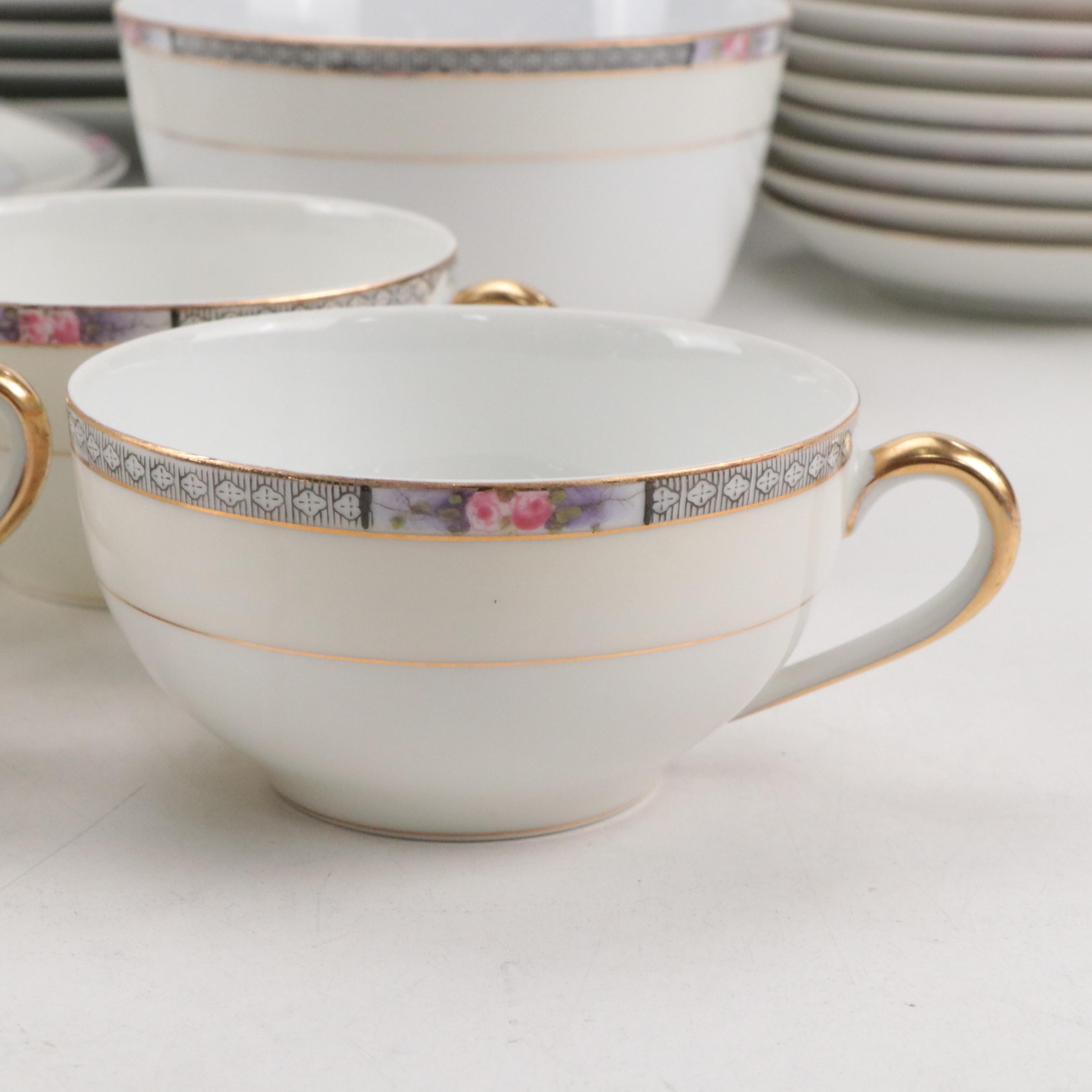 Noritake "Seville" Porcelain Dinnerware, Mid to Late 20th Century