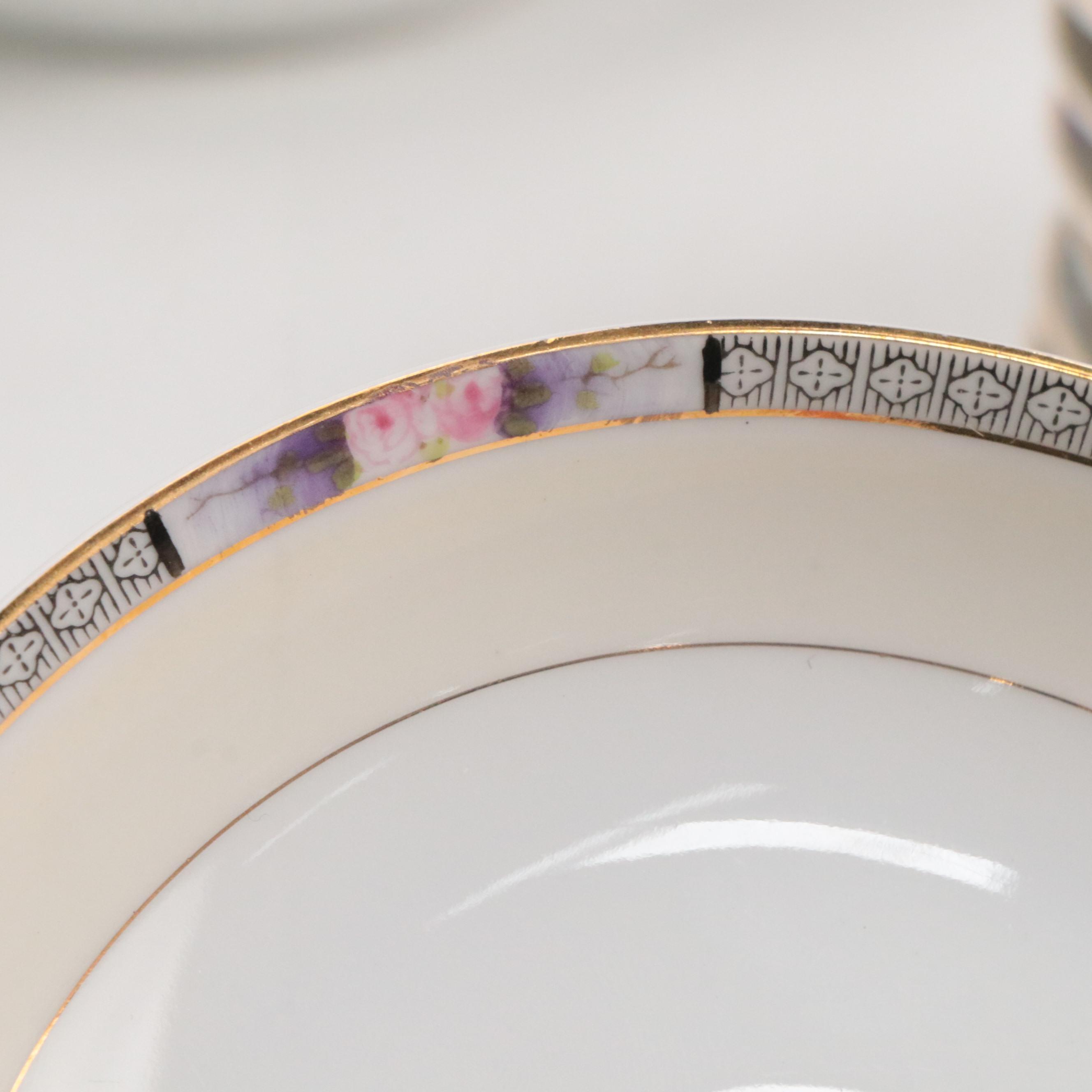 Noritake "Seville" Porcelain Dinnerware, Mid to Late 20th Century
